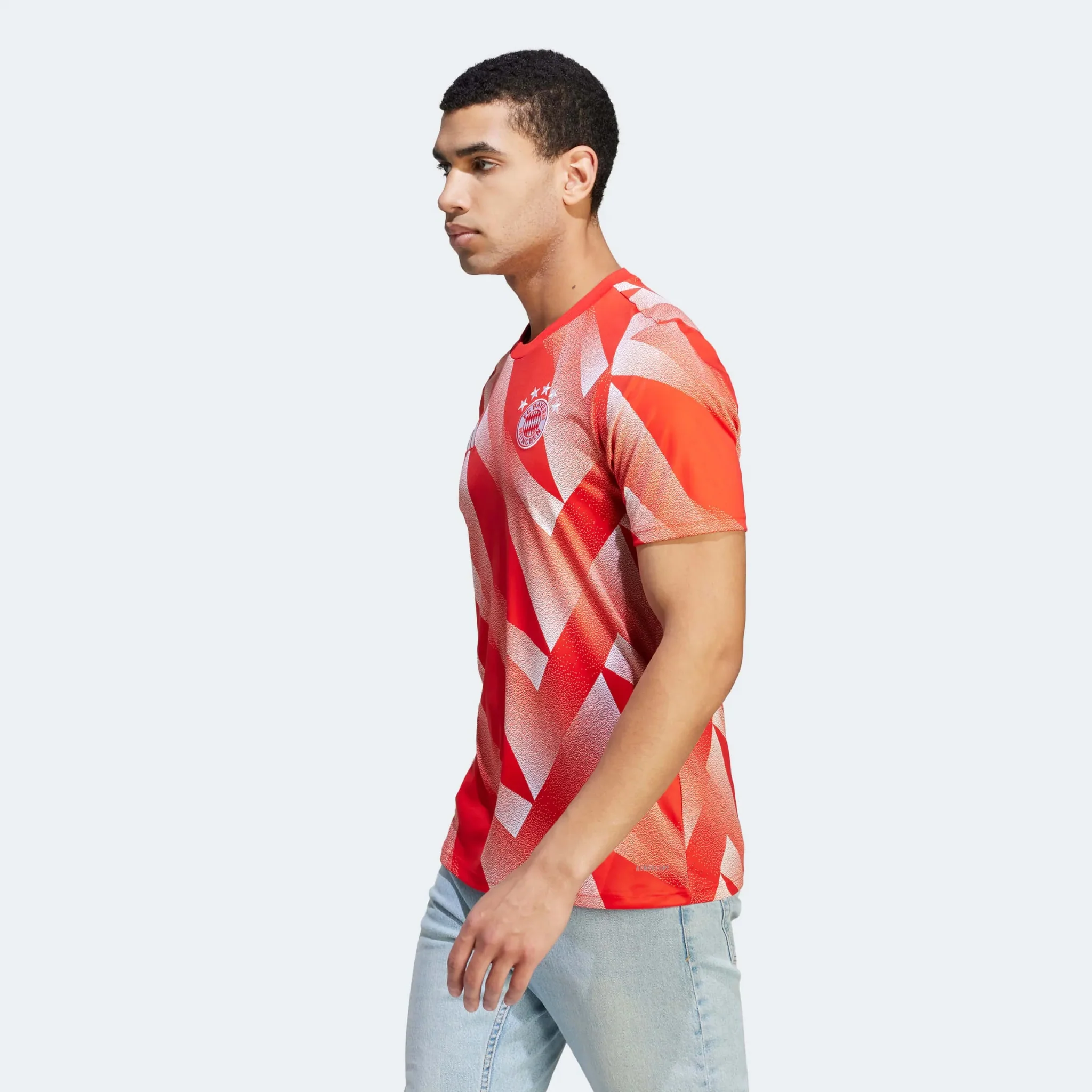 adidas 2023-24 Bayern Munich Men's Pre-Match Jersey - Image 4