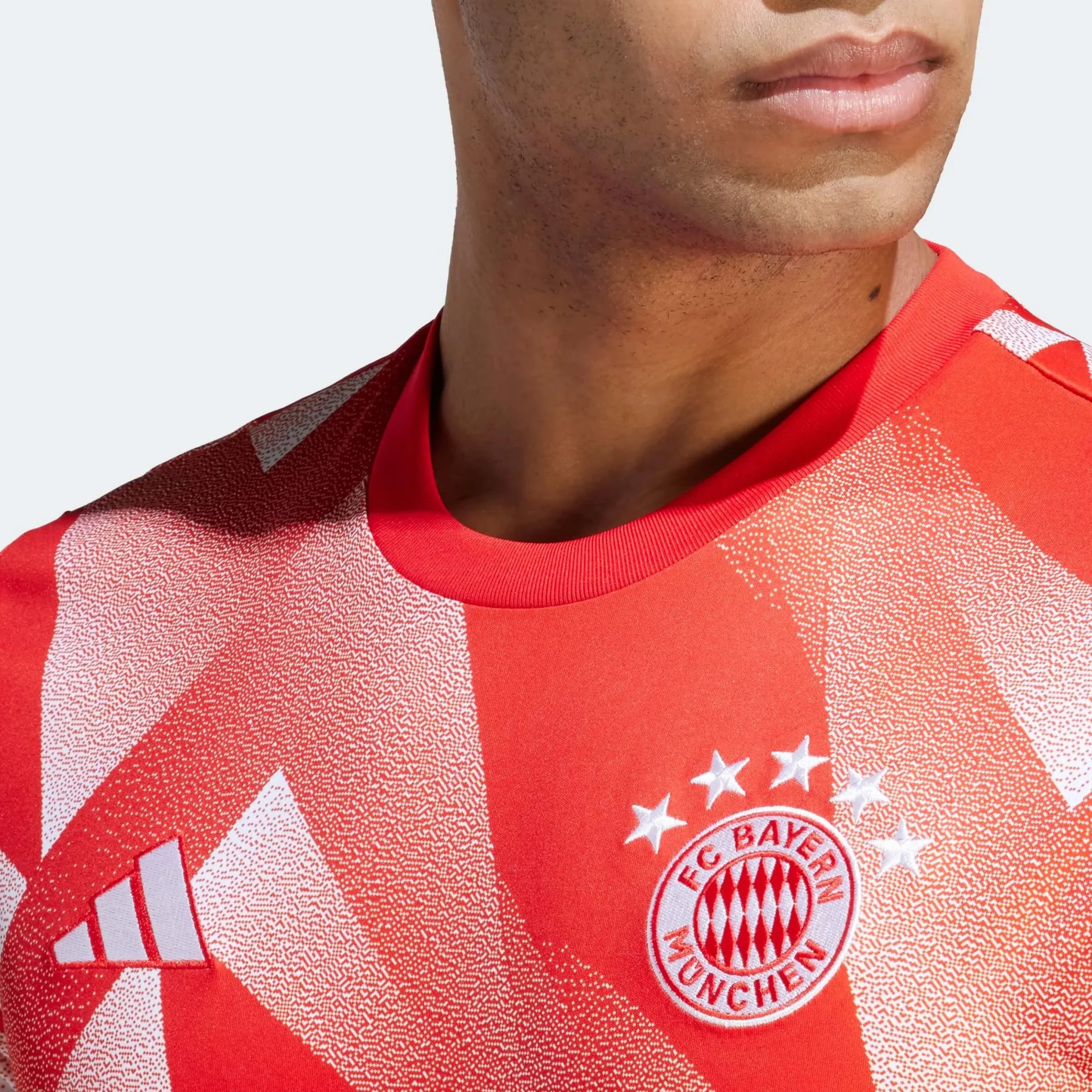 adidas 2023-24 Bayern Munich Men's Pre-Match Jersey - Image 6