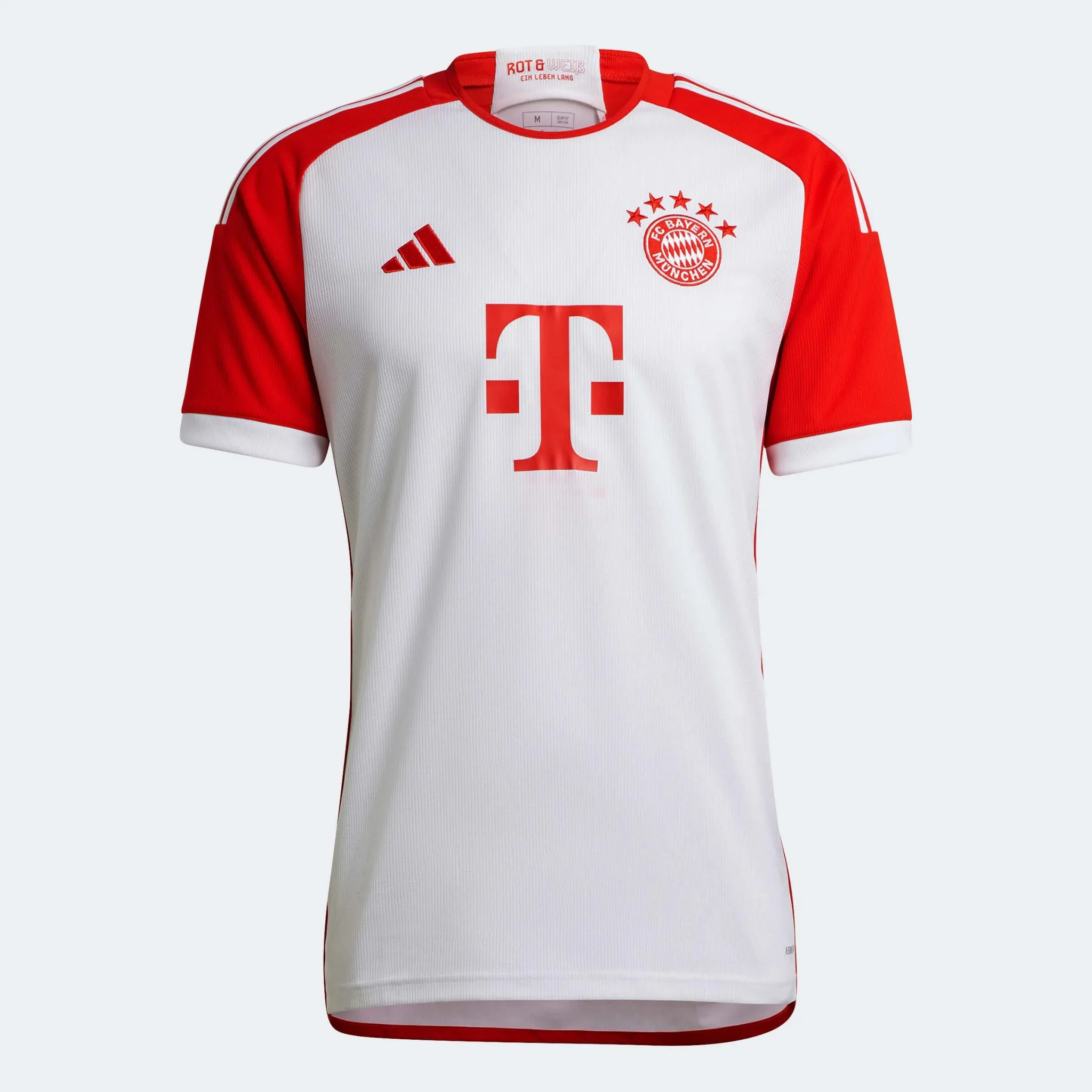 adidas 2023-24 Bayern Munich Men's Stadium Home Jersey