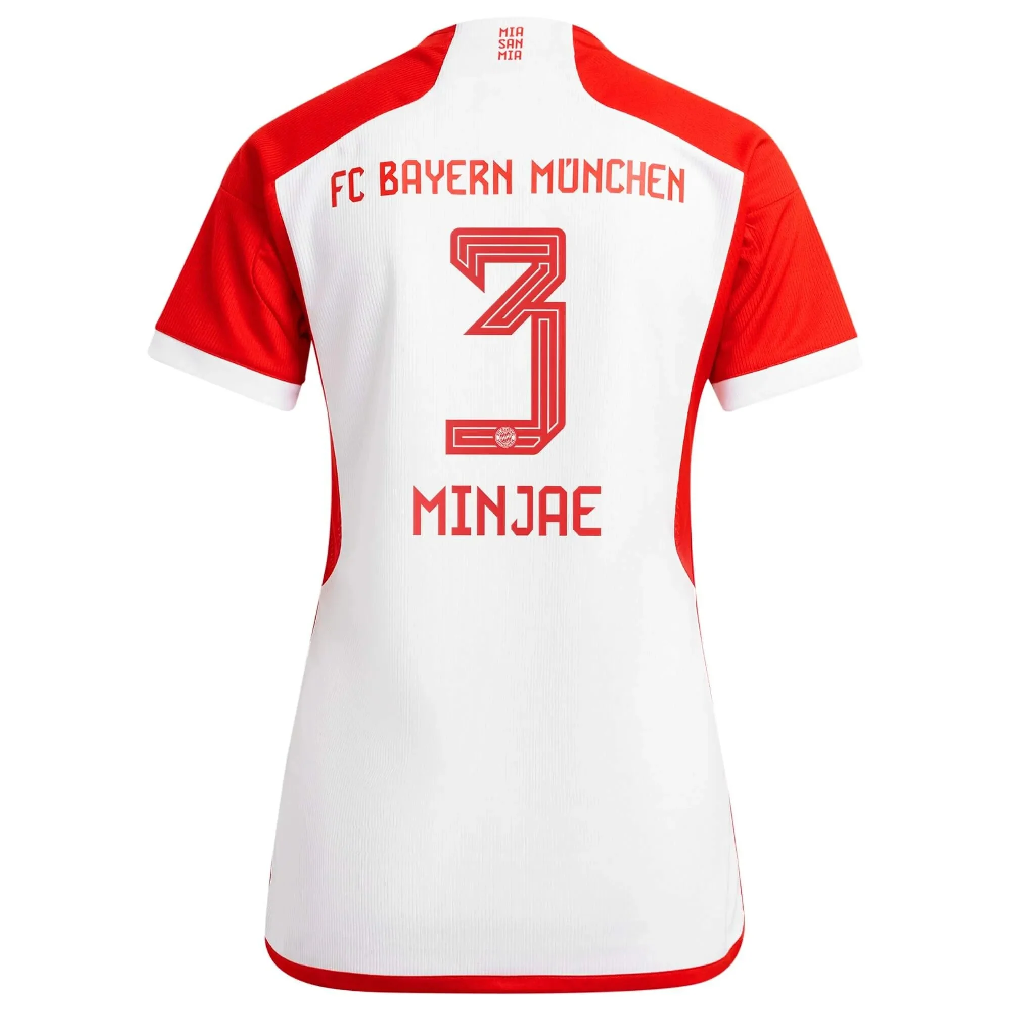 adidas 2023-24 Bayern Munich Women's Stadium Home Jersey - Image 9