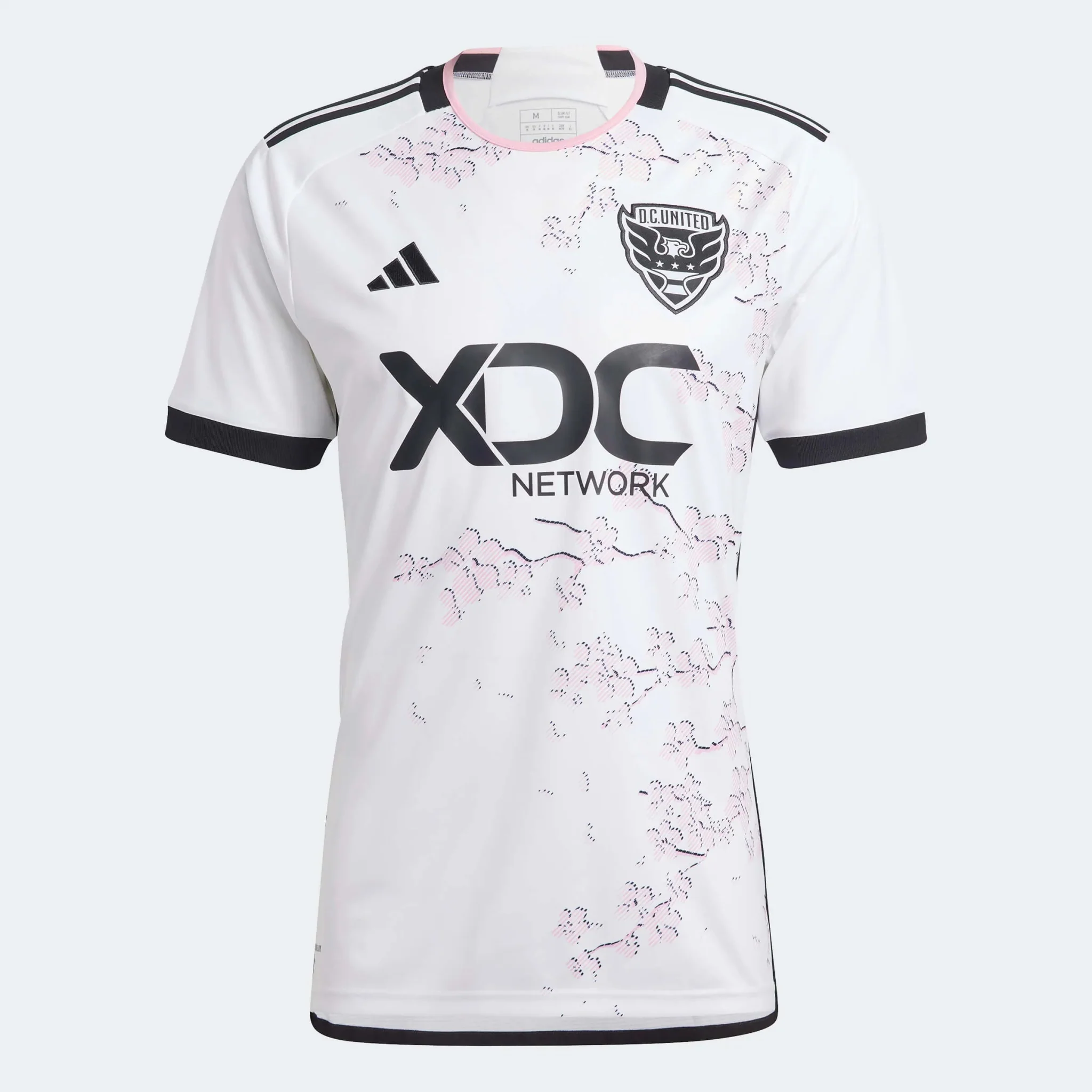 adidas 2023-24 DC United Away Jersey - White - Image 2