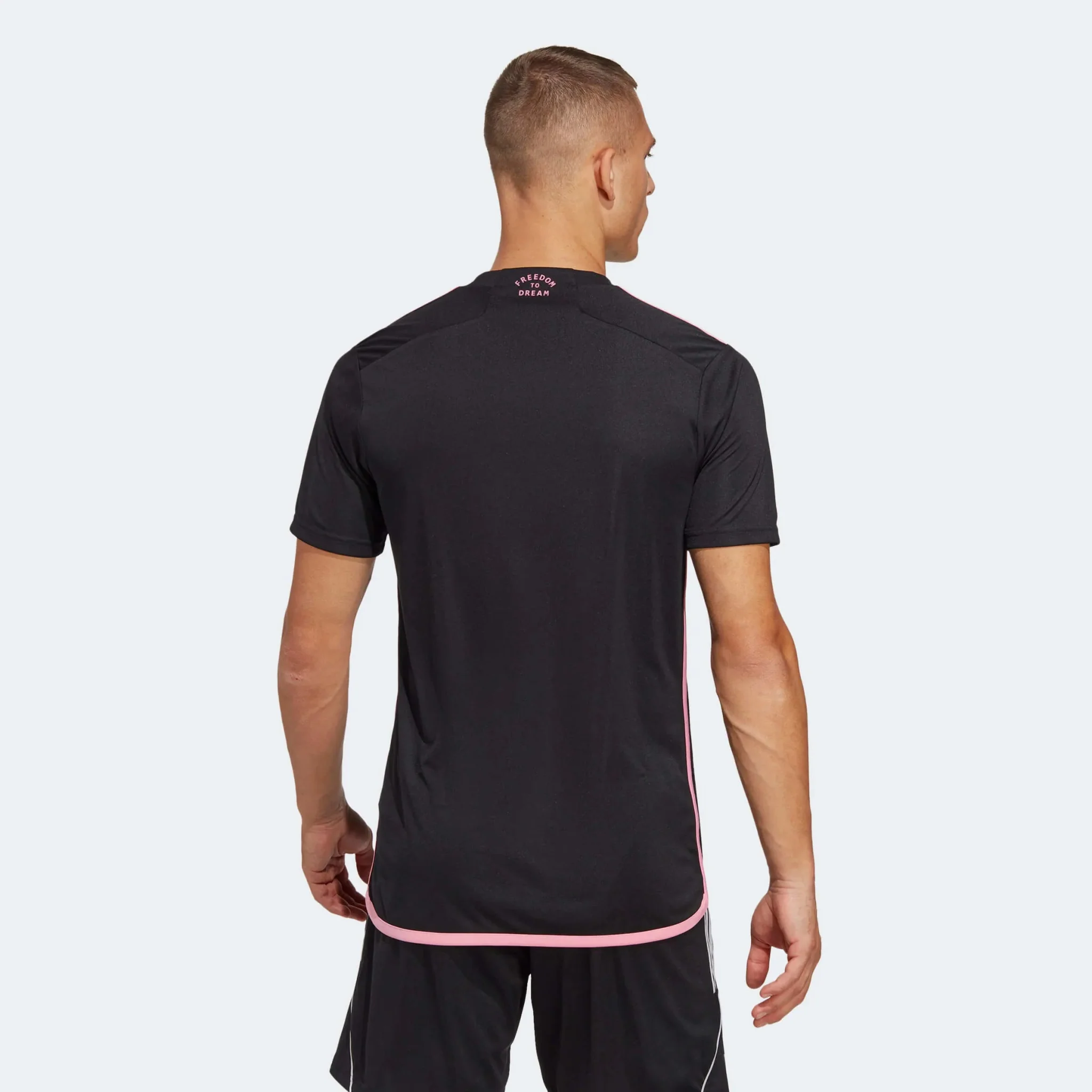 adidas 2023-24 Inter Miami CF Away Jersey - Black-Pink - Image 3