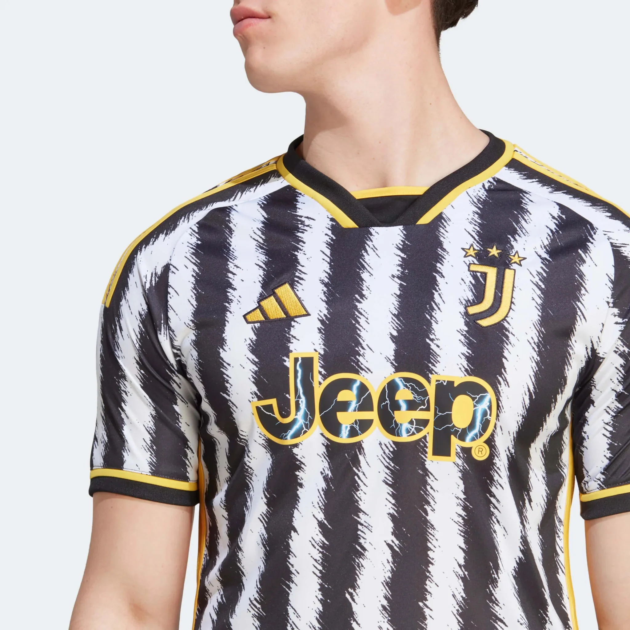 adidas 2023-24 Juventus Men's Stadium Home Jersey - Image 12
