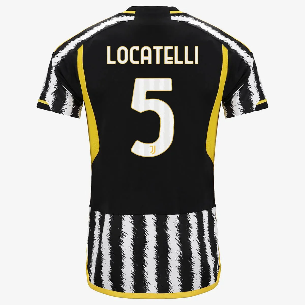 adidas 2023-24 Juventus Men's Stadium Home Jersey - Image 5