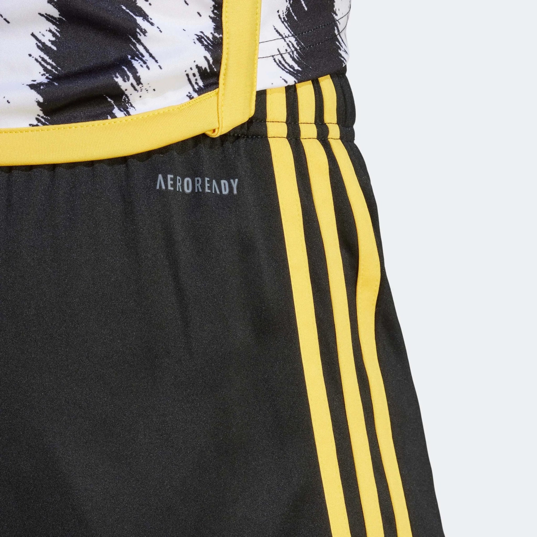 adidas 2023-24 Juventus Men's Stadium Home Shorts - Image 5