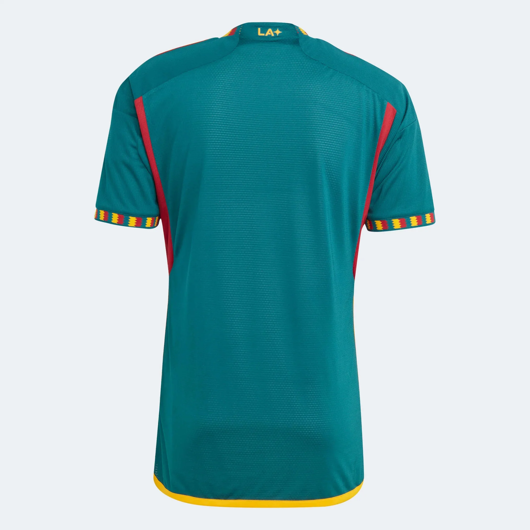 adidas 2023-25 LA Galaxy Authentic Away Jersey - Mystery Green-Team Gold - Image 3