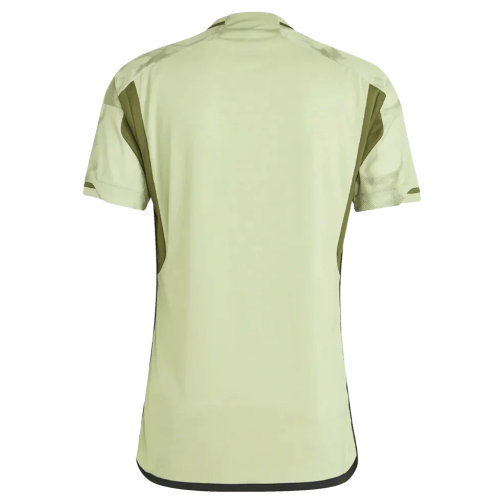 adidas 2023-24 LAFC Authentic Away Jersey - Magic Lime-Tent Green - Image 5