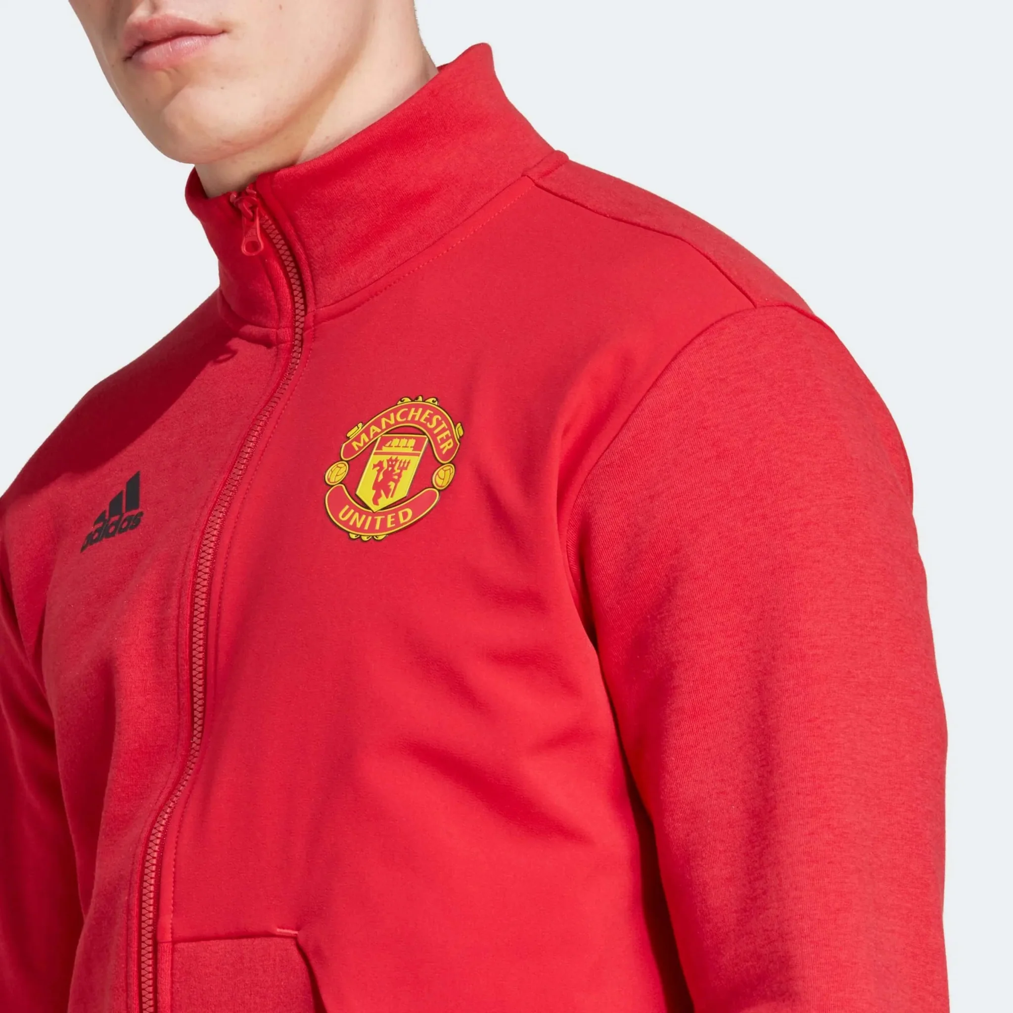 adidas 2023-24 Manchester United Men's Anthem Jacket - Image 5