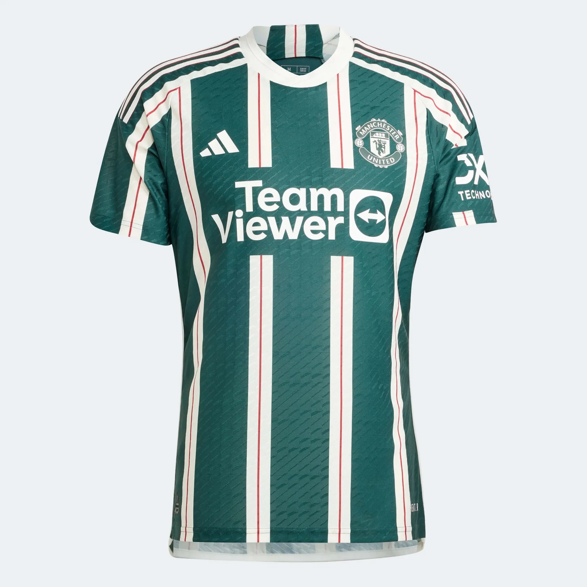 adidas 2023-24 Manchester United Men's Authentic Away Jersey
