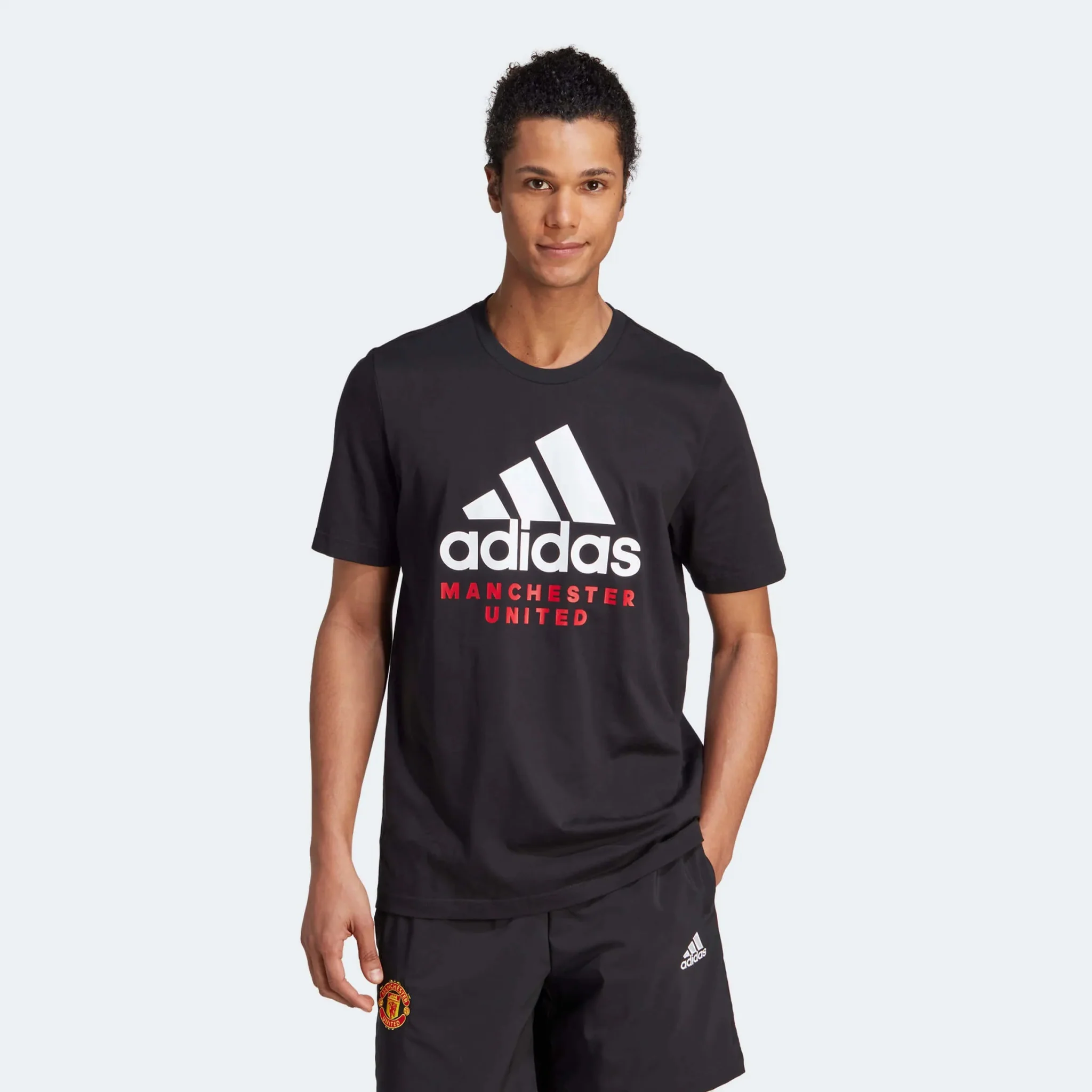 adidas 2023-24 Manchester United Men's DNA Graphic Tee - Image 2