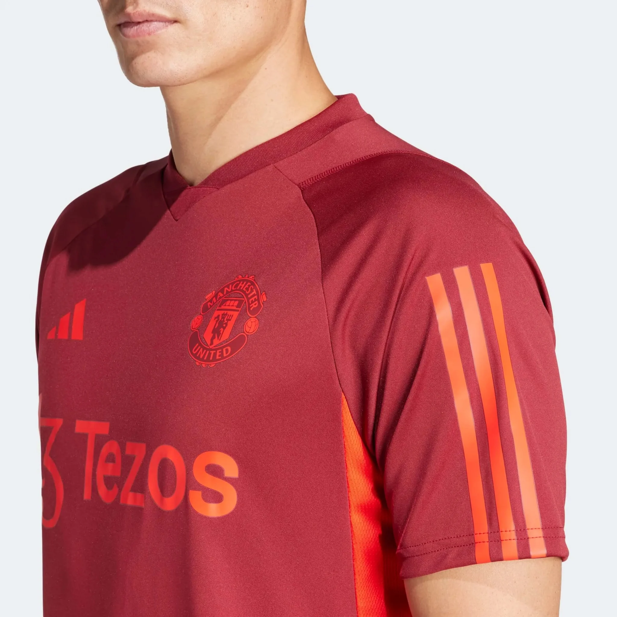 adidas 2023-24 Manchester United Men's EU Training Jersey - Image 4