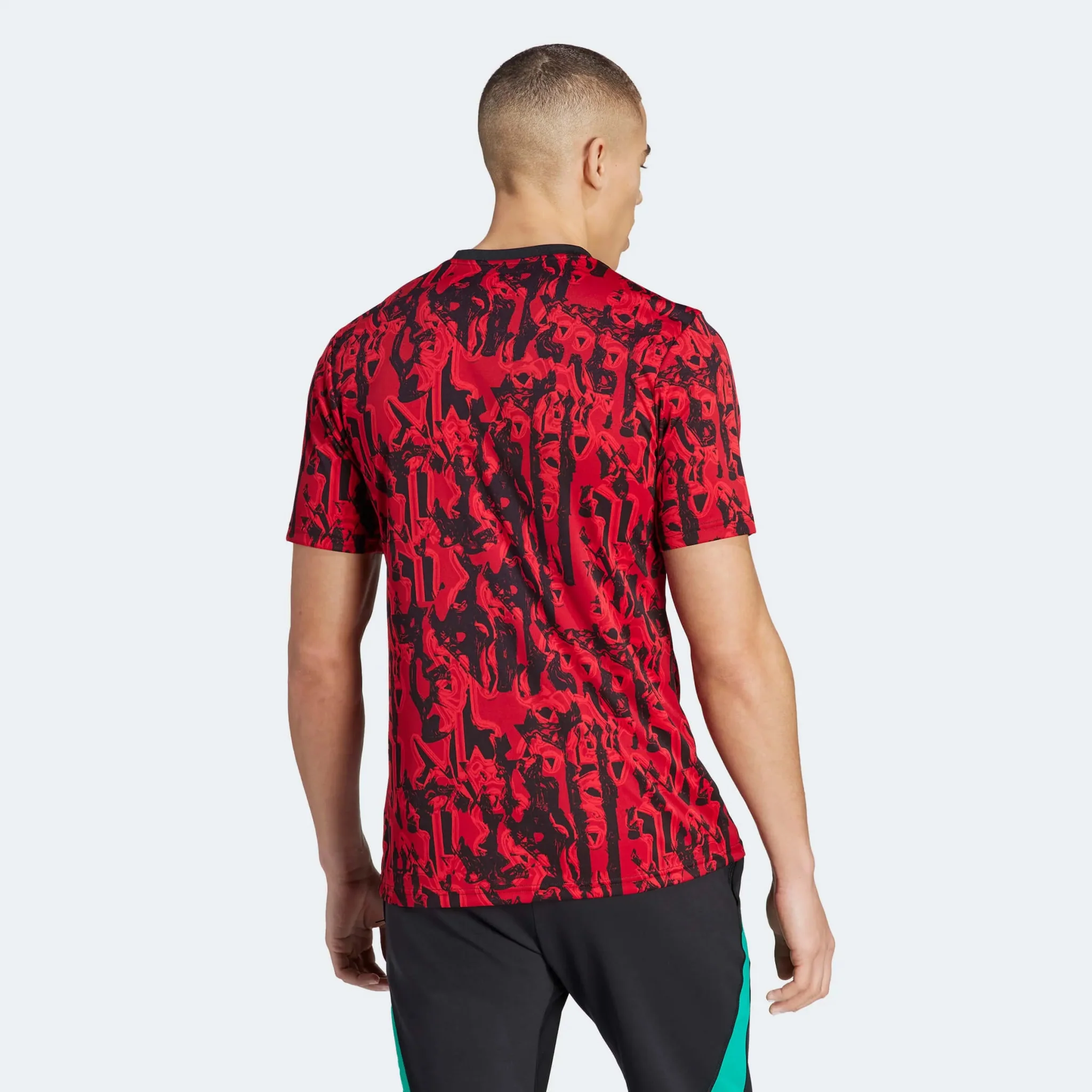 adidas 2023-24 Manchester United Men's Pre-Match Jersey - Image 5