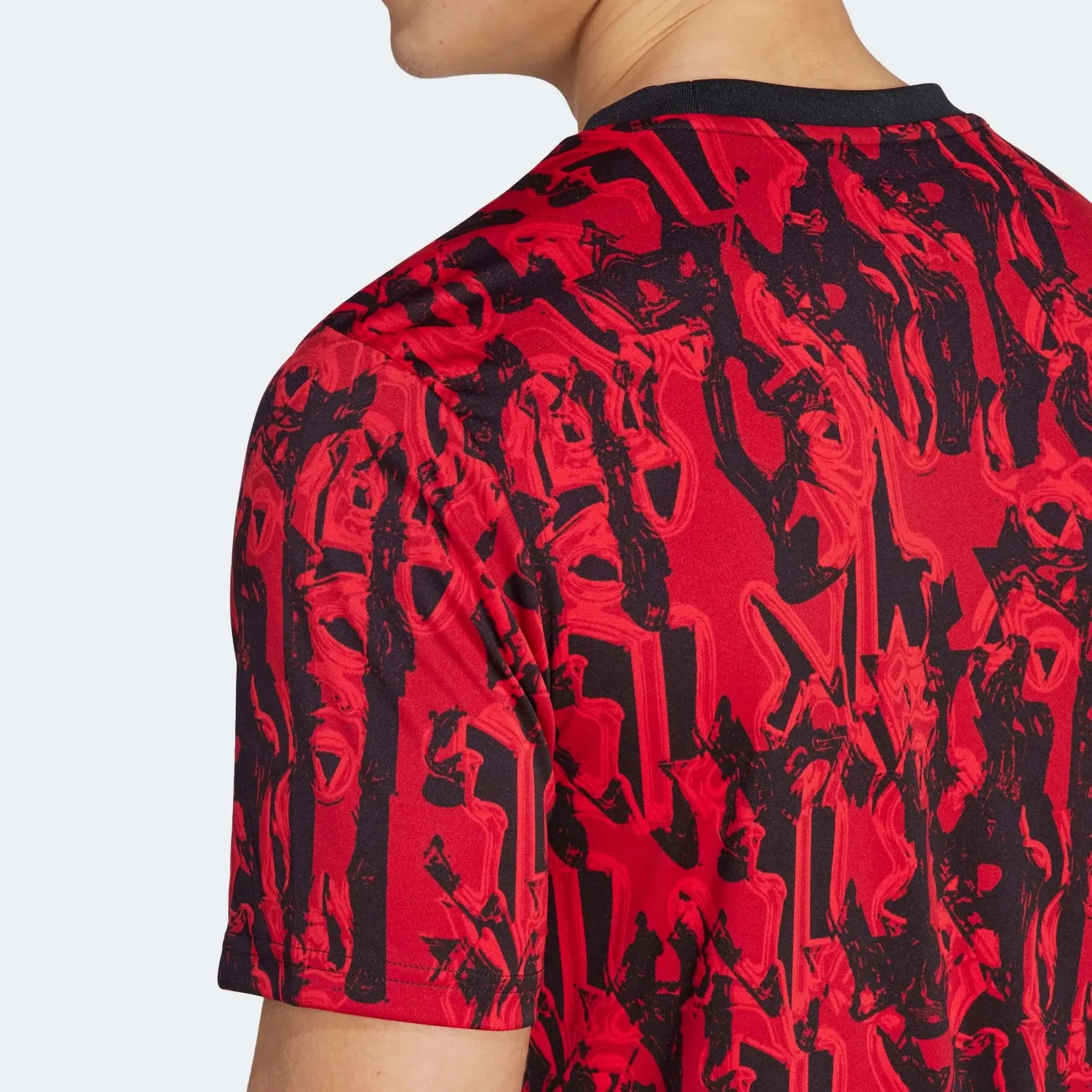 adidas 2023-24 Manchester United Men's Pre-Match Jersey - Image 7
