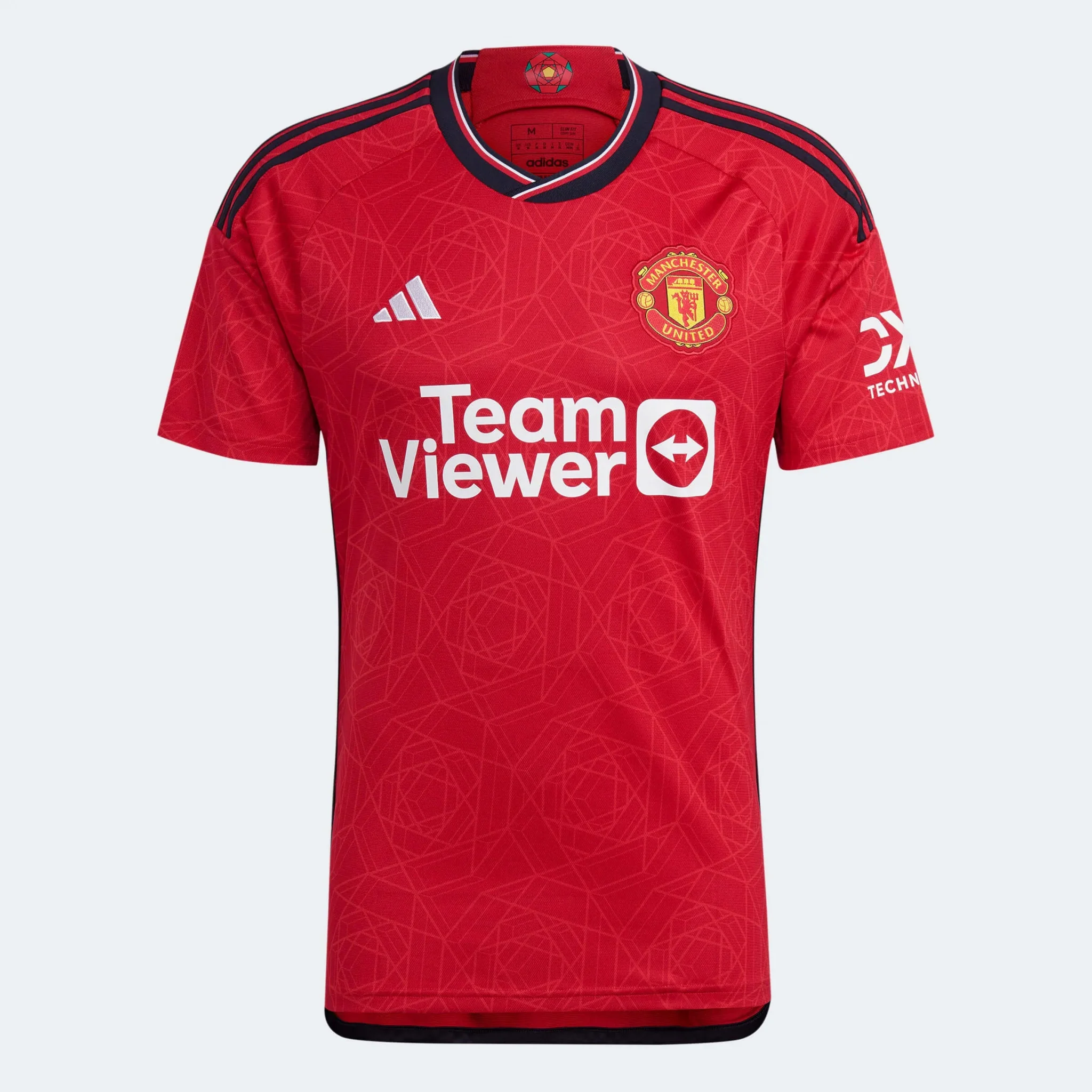 adidas 2023-24 Manchester United Men's Stadium Home Jersey