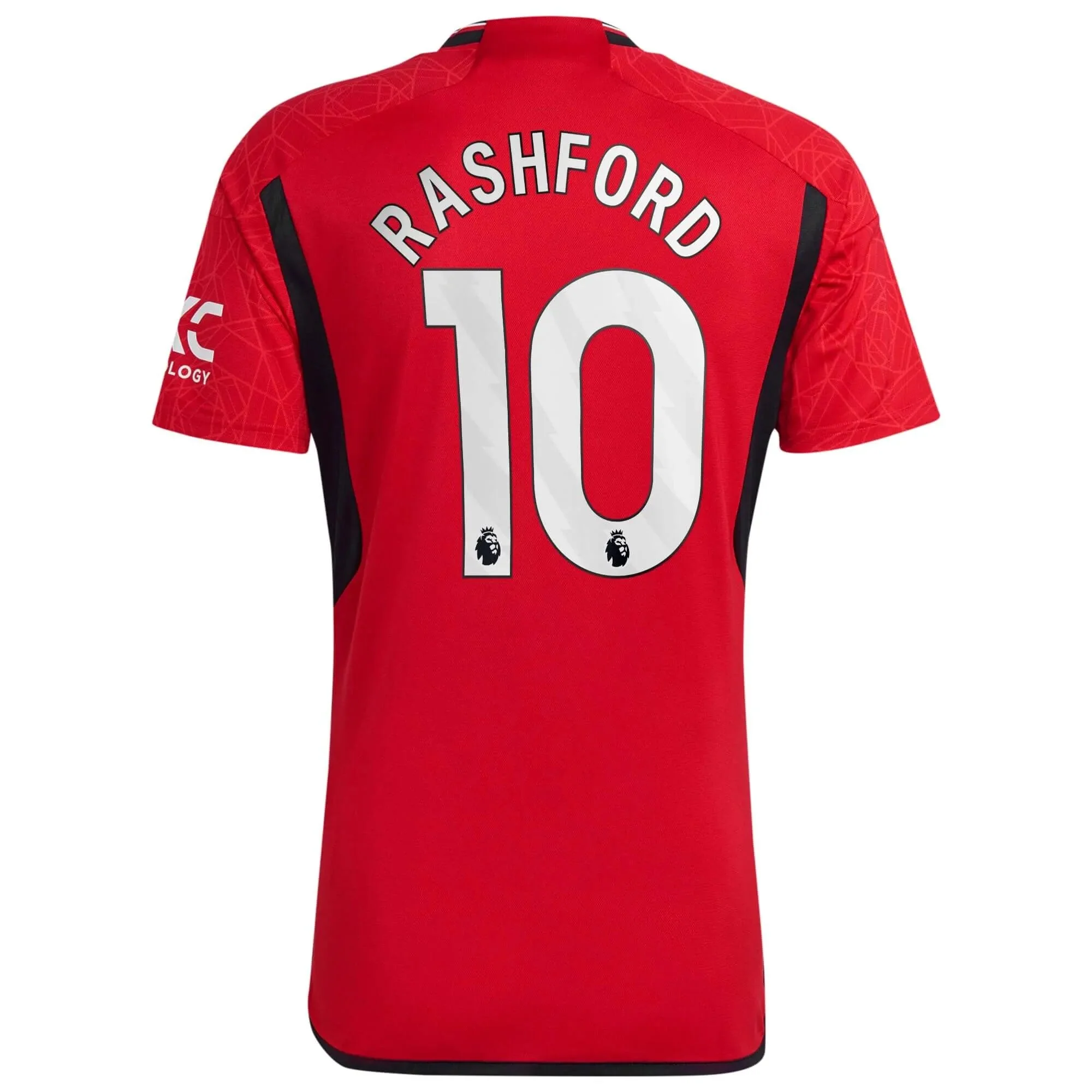 adidas 2023-24 Manchester United Men's Stadium Home Jersey - Image 2
