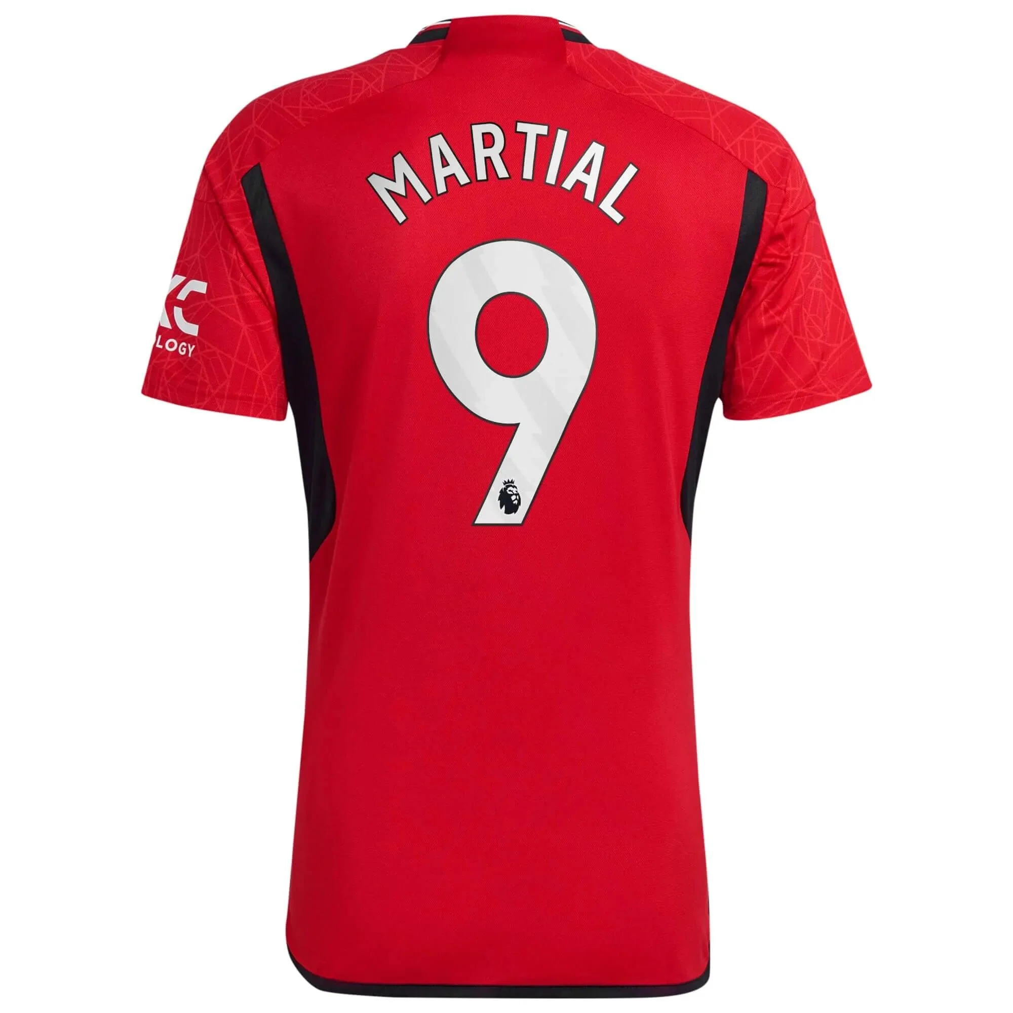 adidas 2023-24 Manchester United Men's Stadium Home Jersey - Image 3