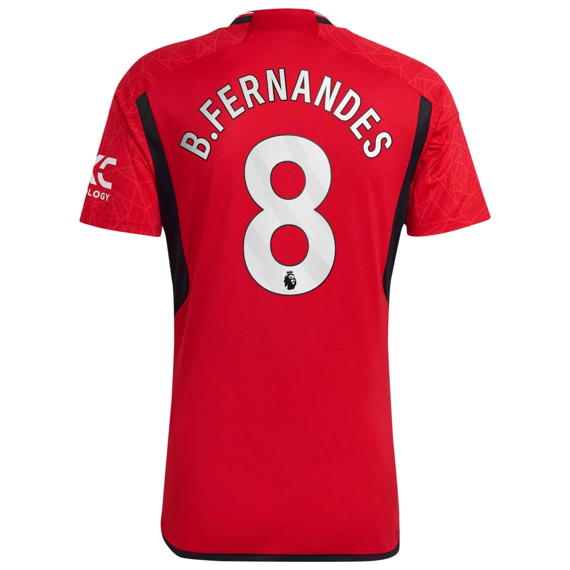 adidas 2023-24 Manchester United Men's Stadium Home Jersey - Image 5