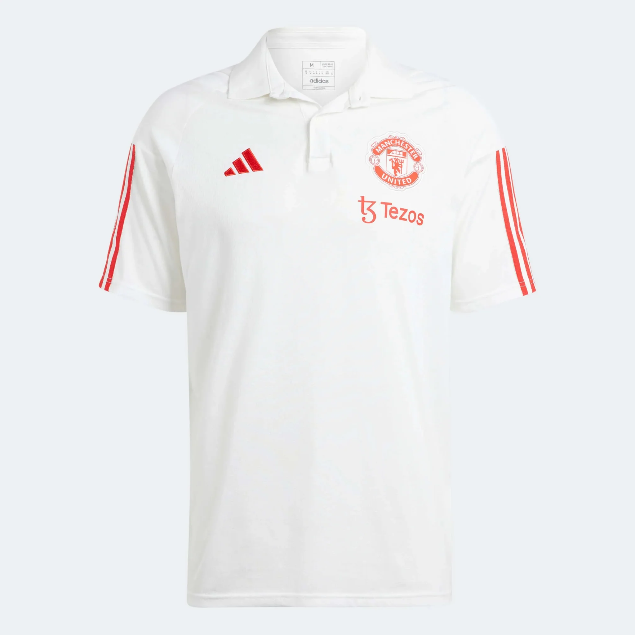 adidas 2023-24 Manchester United Men's Tiro 23 Polo Shirt