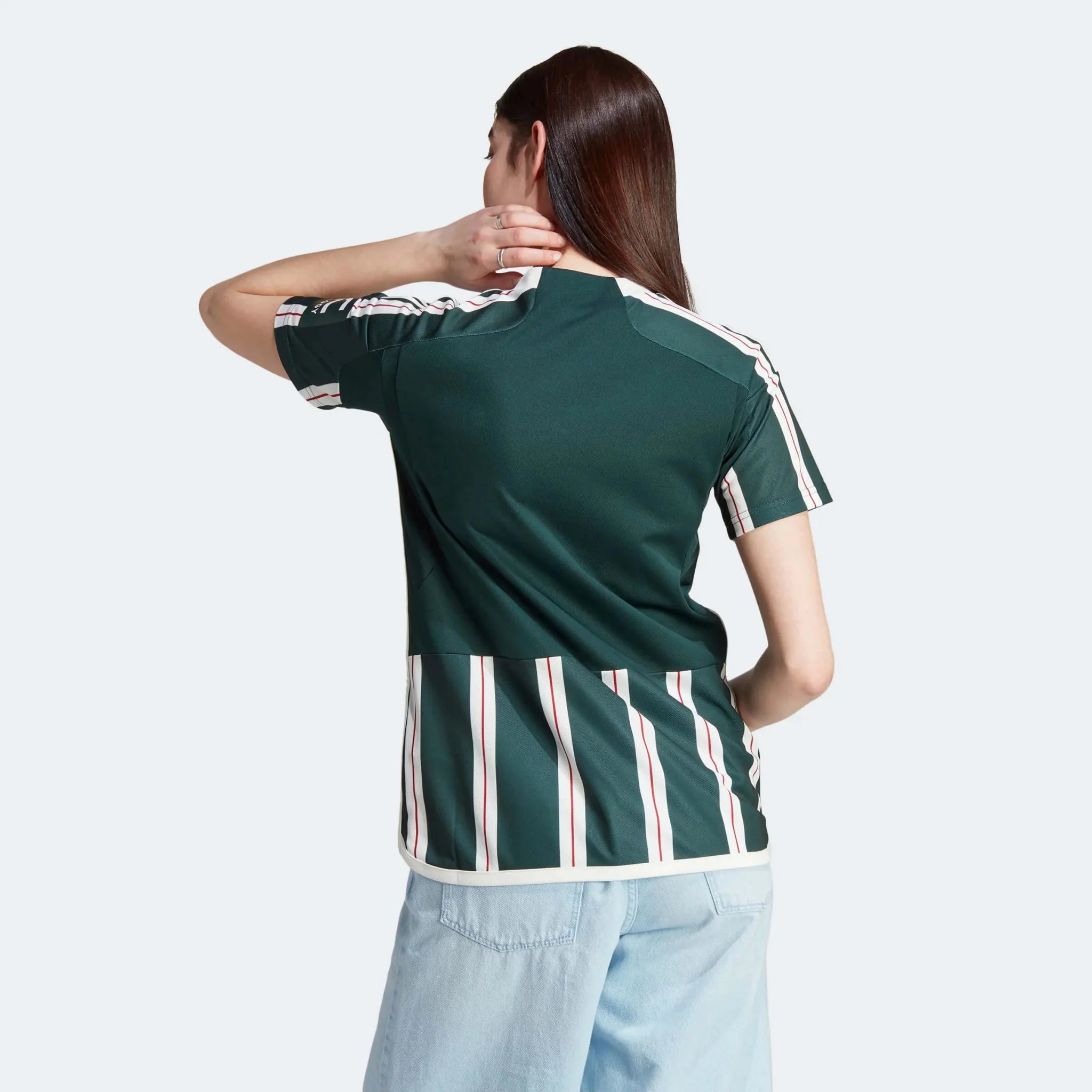 adidas 2023-24 Manchester United Women's Stadium Away Jersey - Image 4