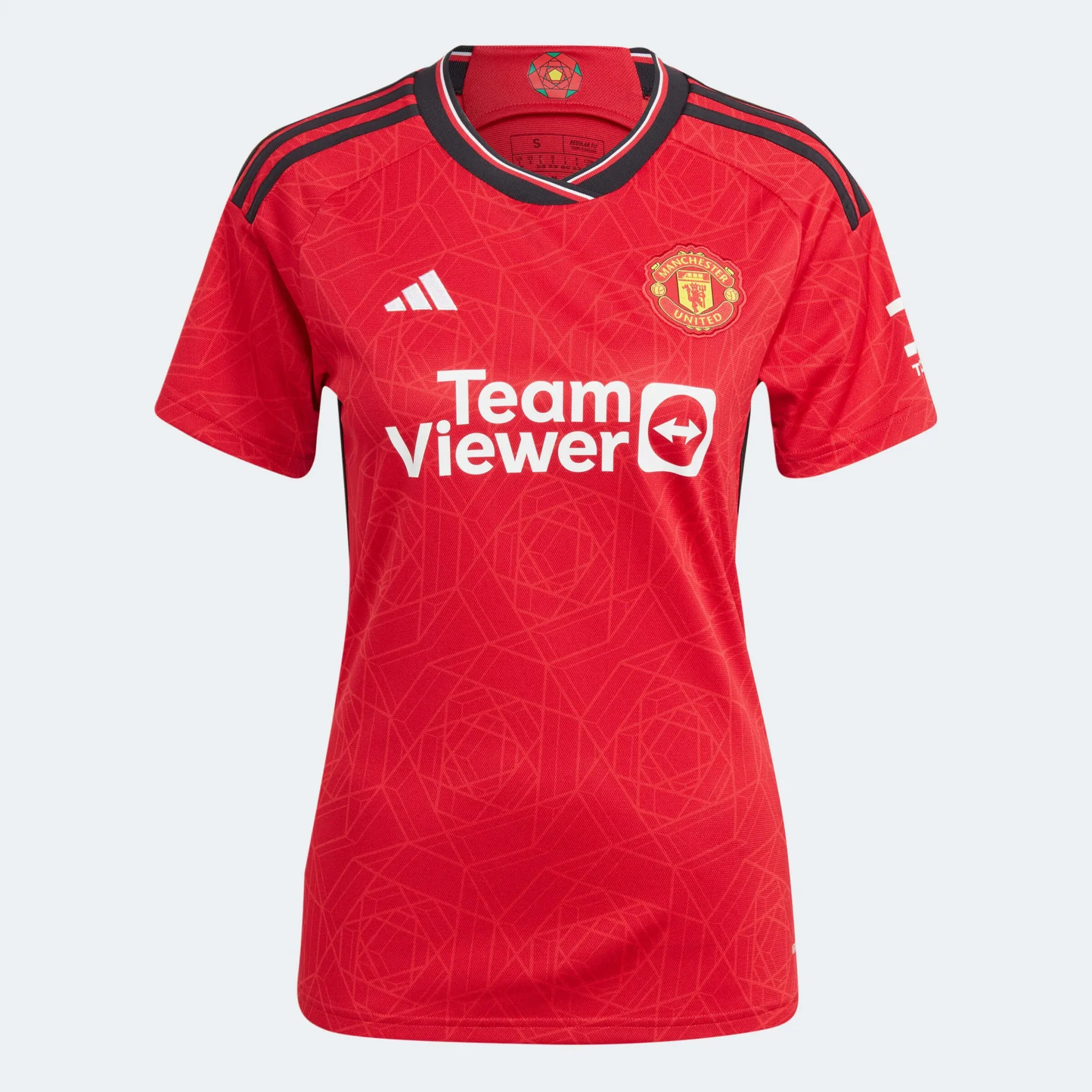 adidas 2023-24 Manchester United Women's Stadium Home Jersey