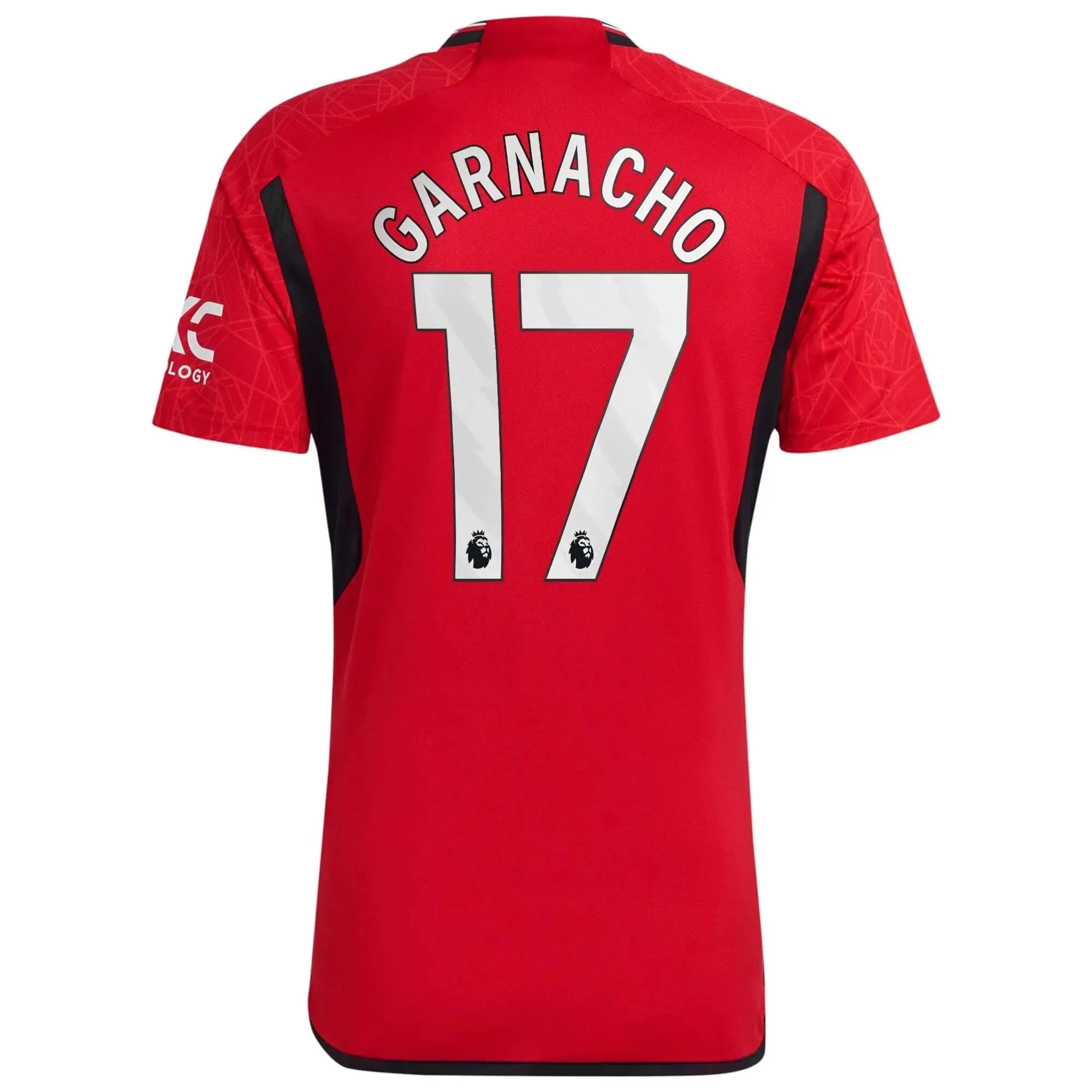 adidas 2023-24 Manchester United Youth Home Jersey - Image 10