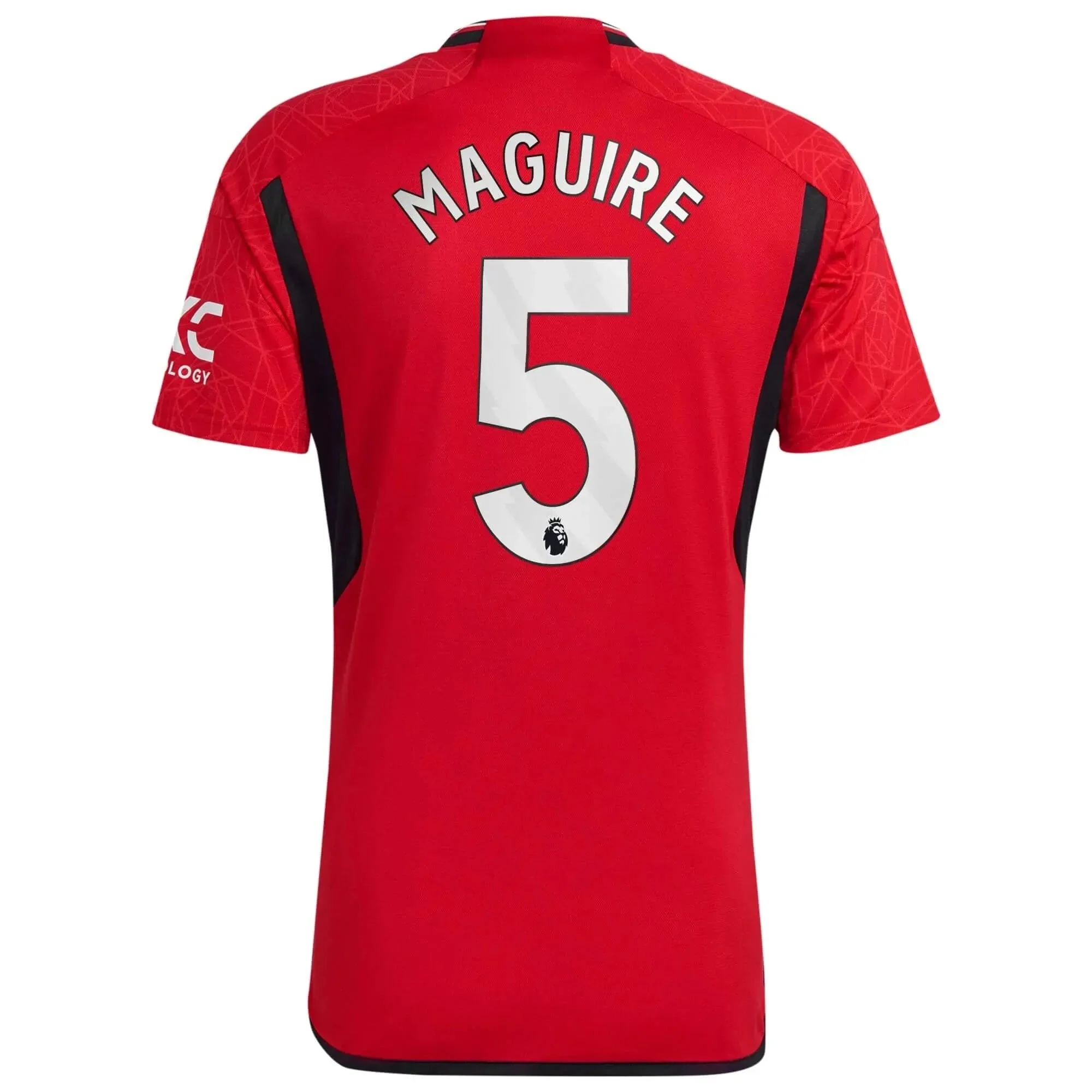 adidas 2023-24 Manchester United Youth Home Jersey - Image 9