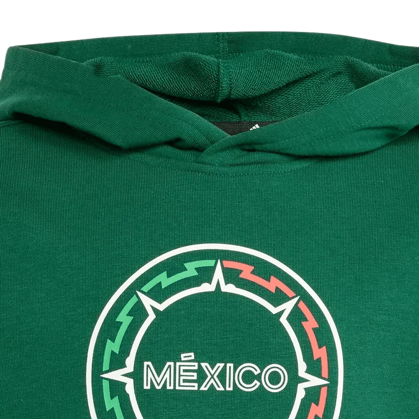 adidas 2023-24 Mexico Youth Hoodie - Image 3