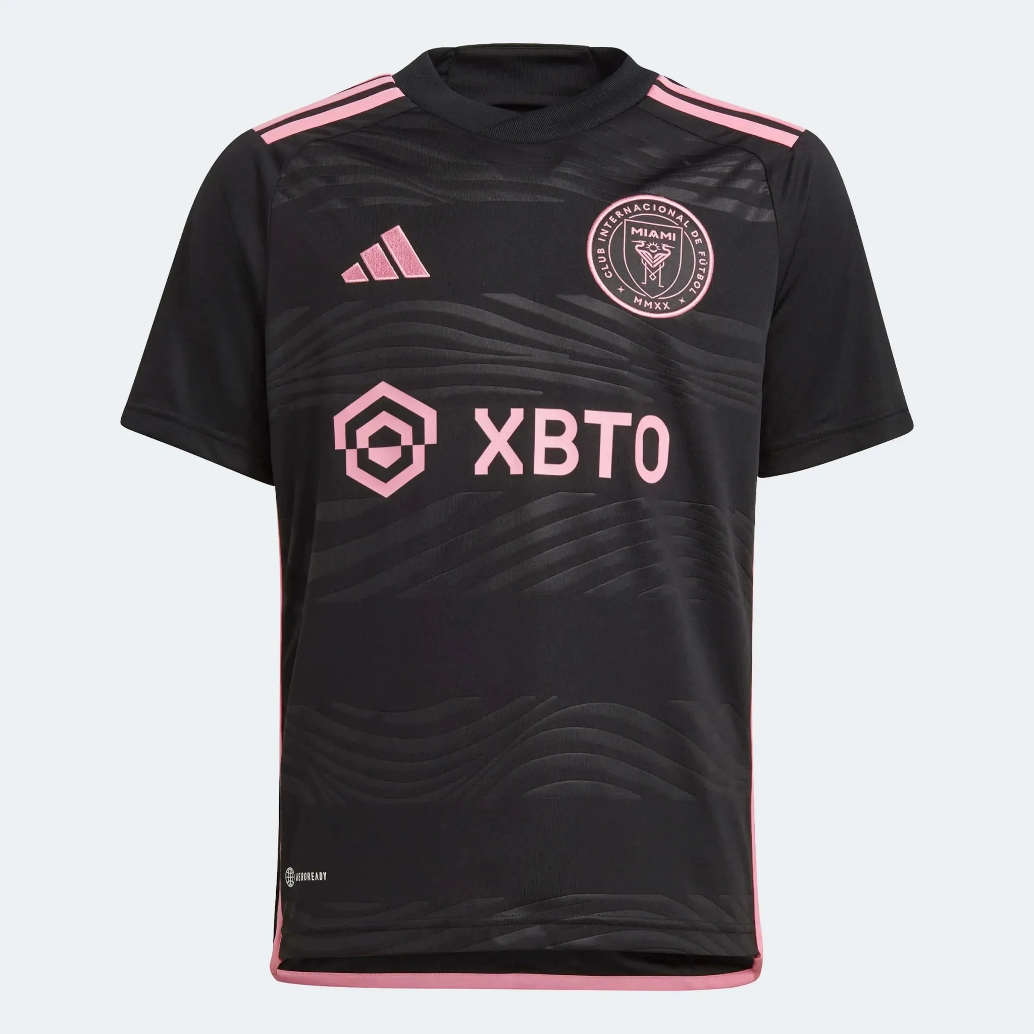 adidas 2023-24 Miami Youth Messi #10 Stadium Away Jersey - Image 2
