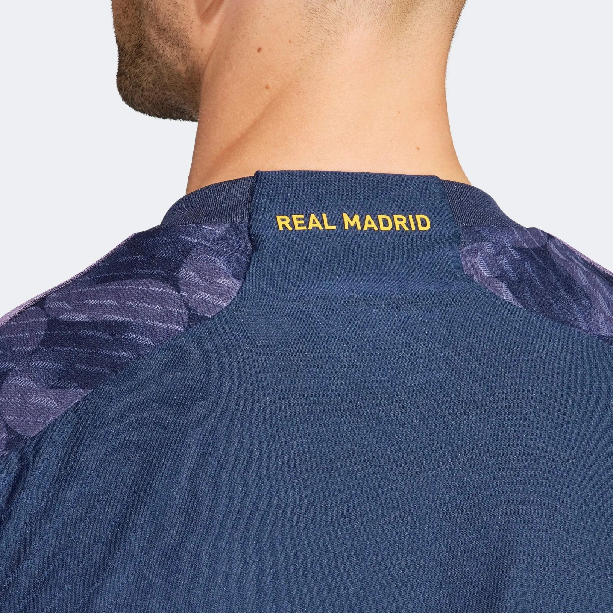 adidas 2023-24 Real Madrid Men's Authentic Away Jersey - Image 7
