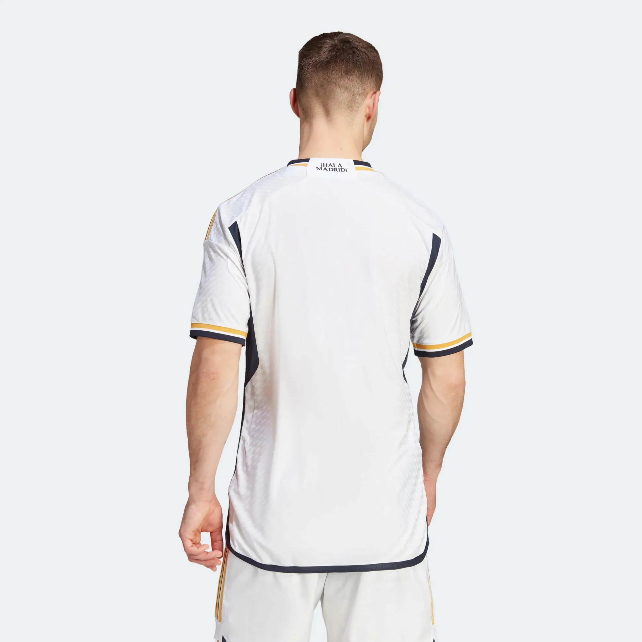 adidas 2023-24 Real Madrid Men's Authentic Match Home Jersey - Image 7