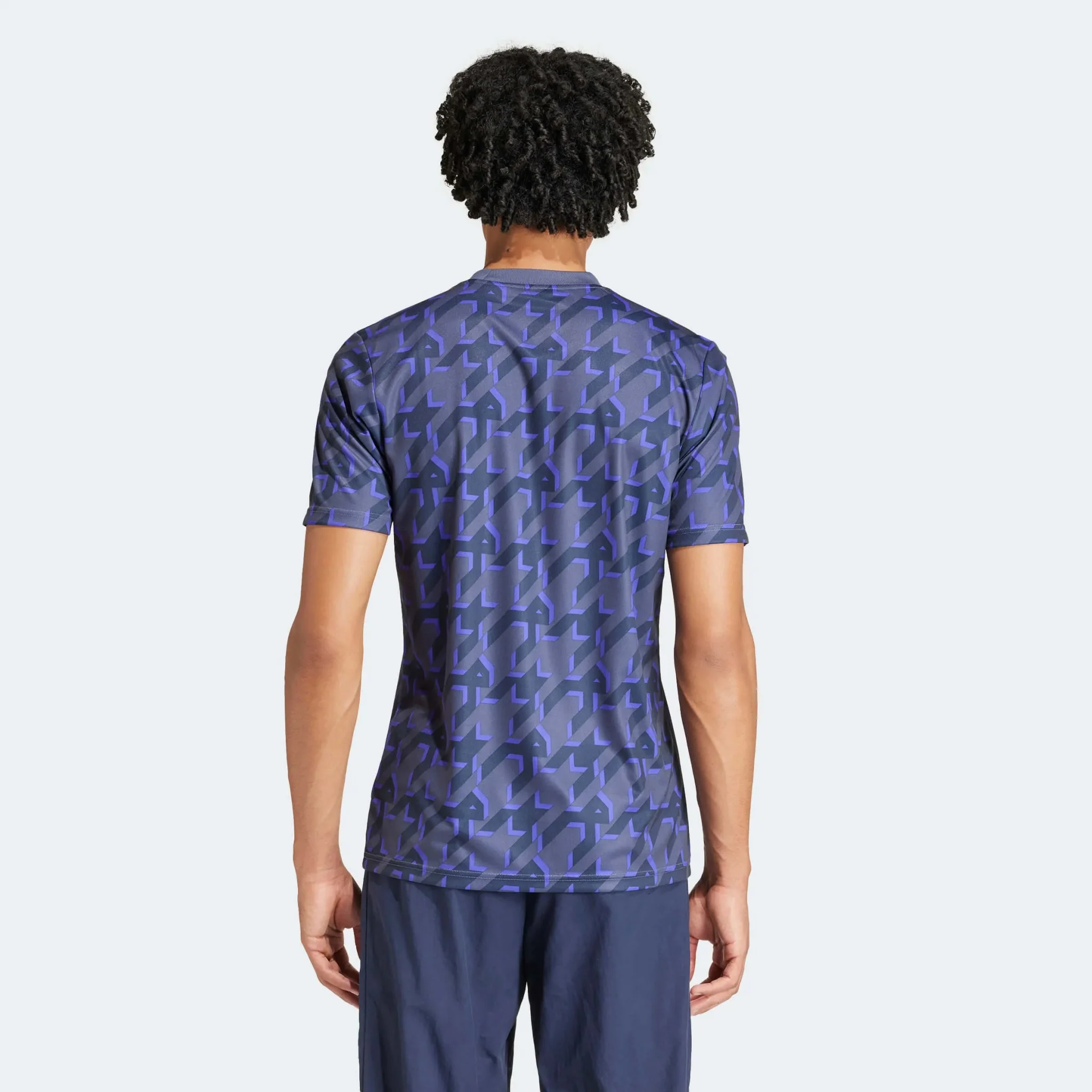 adidas 2023-24 Real Madrid Men's Pre-Match Jersey - Image 5