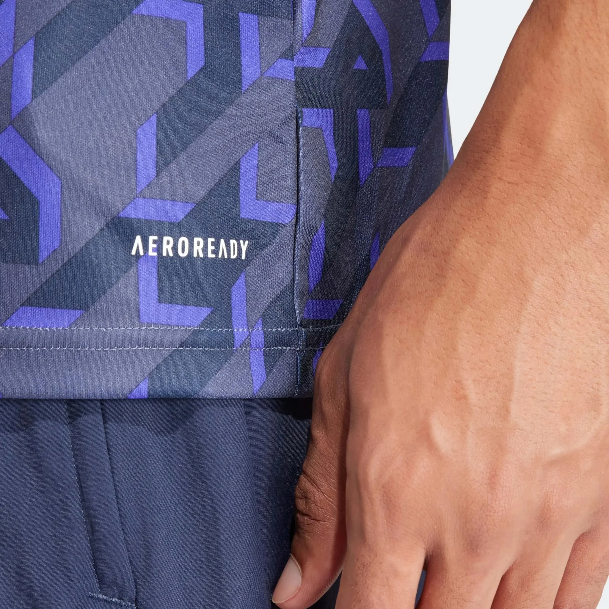 adidas 2023-24 Real Madrid Men's Pre-Match Jersey - Image 7