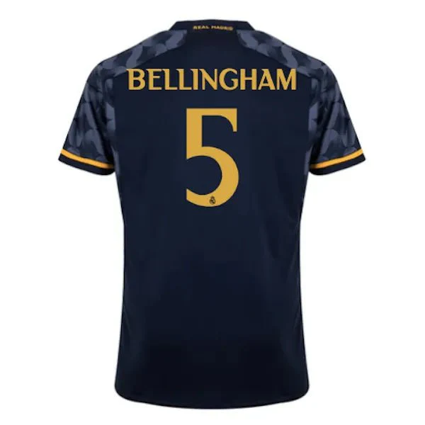 adidas 2023-24 Real Madrid Men's Stadium Away Jersey - Image 2