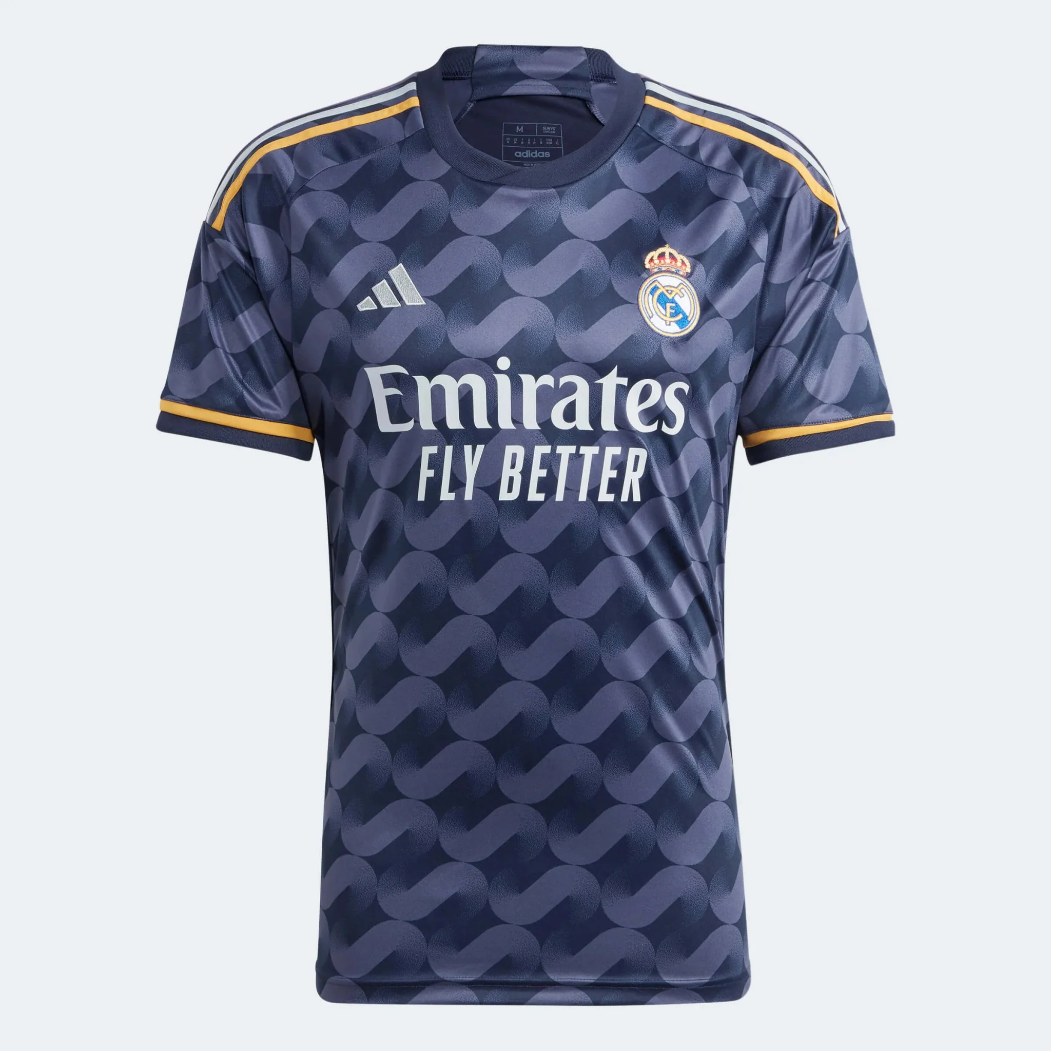 adidas 2023-24 Real Madrid Men's Stadium Away Jersey - Image 7