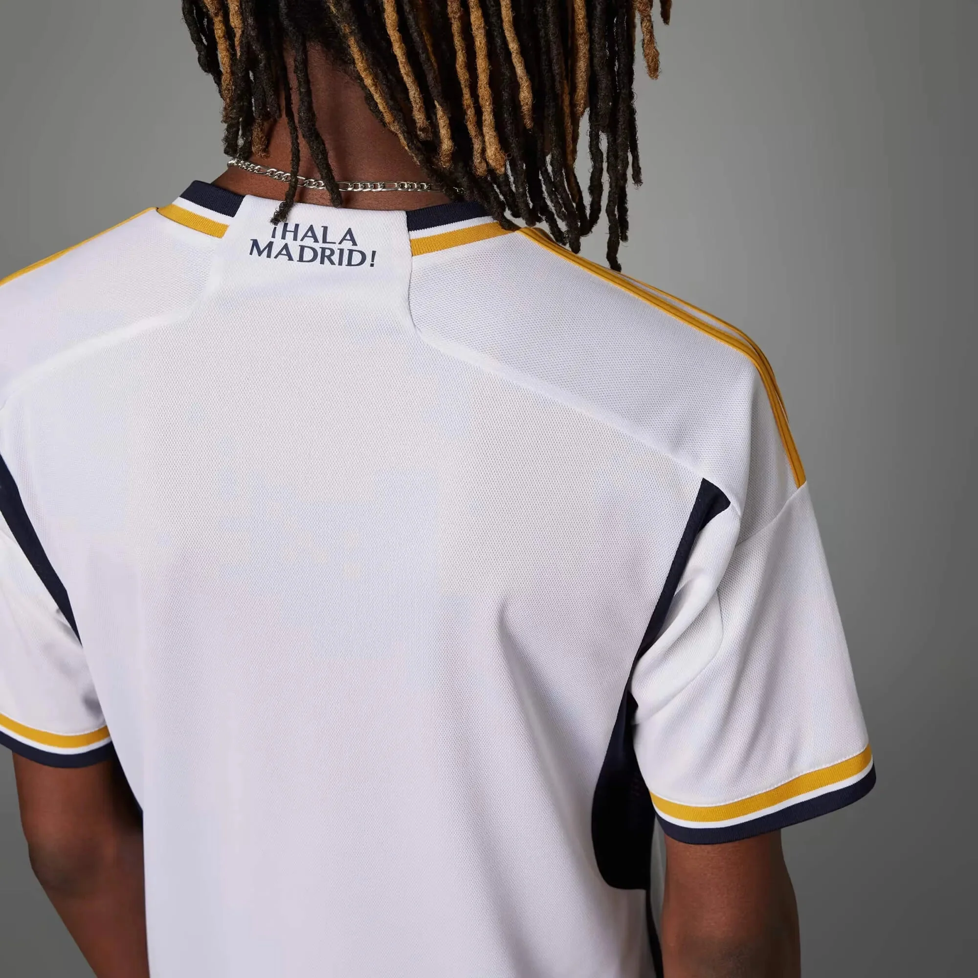 adidas 2023-24 Real Madrid Men's Stadium Home Jersey - Image 11