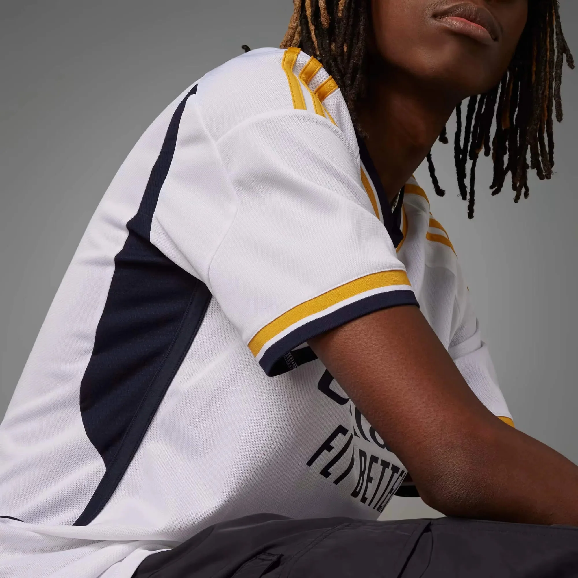 adidas 2023-24 Real Madrid Men's Stadium Home Jersey - Image 12