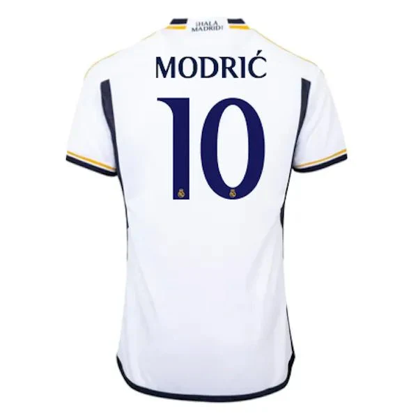 adidas 2023-24 Real Madrid Men's Stadium Home Jersey - Image 5