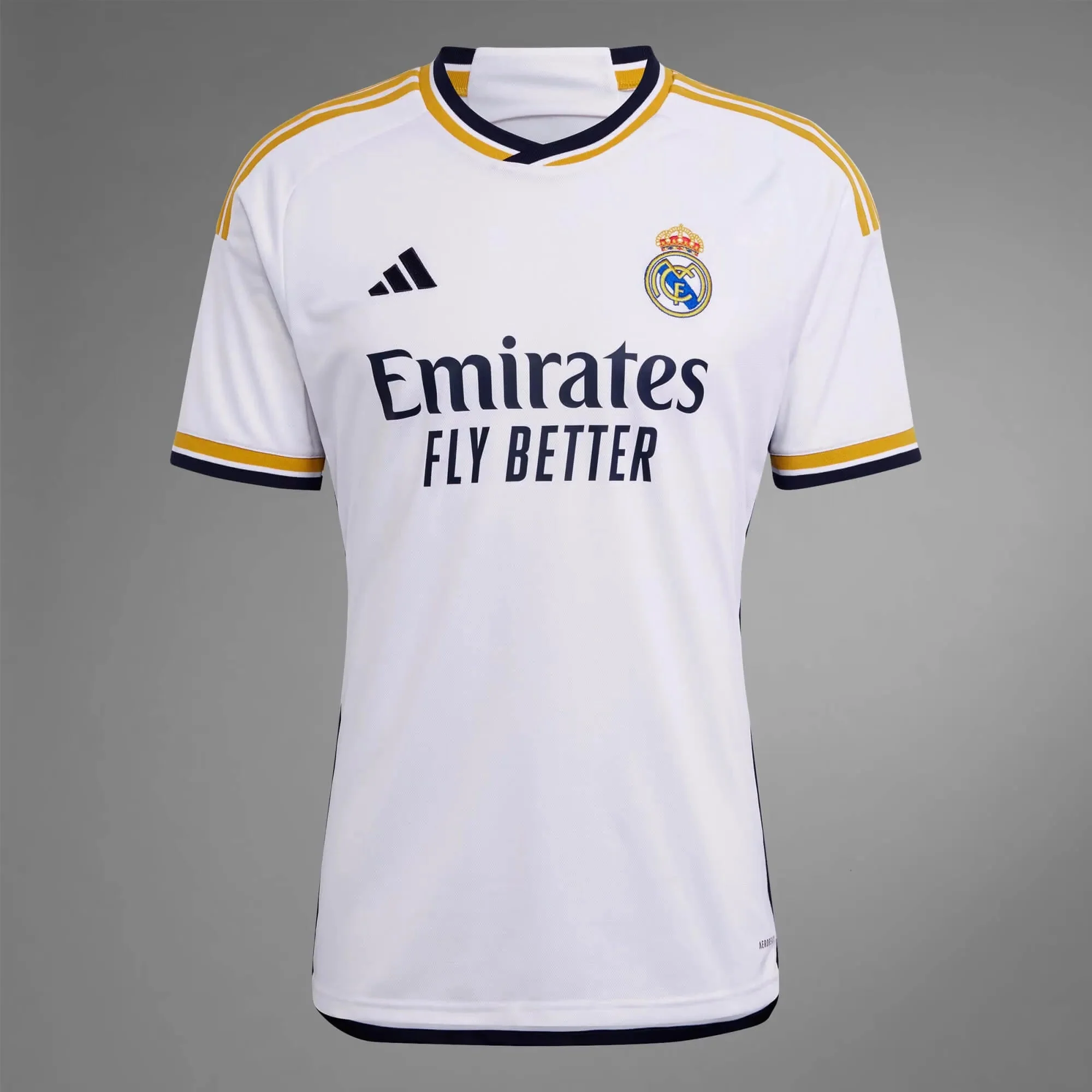 adidas 2023-24 Real Madrid Men's Stadium Home Jersey - Image 6