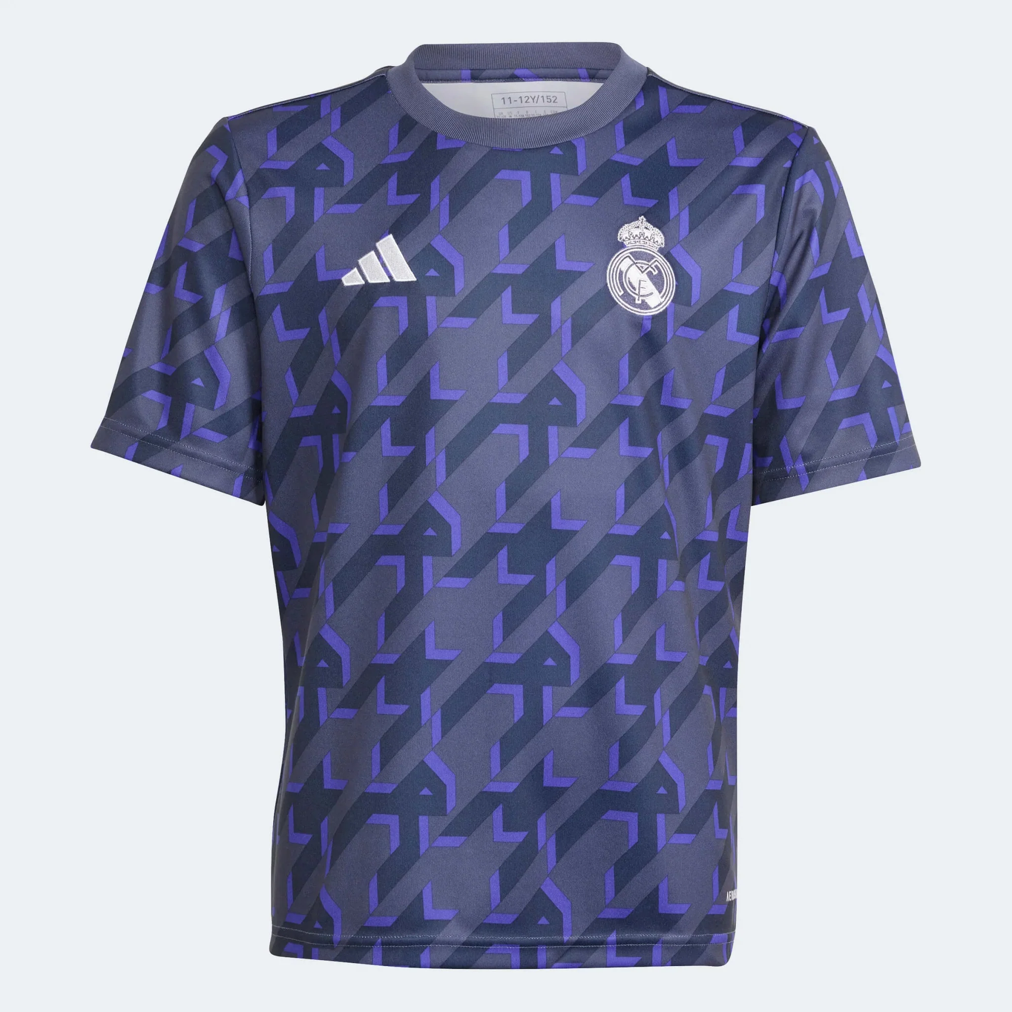 adidas 2023-24 Real Madrid Youth Pre-Match Jersey