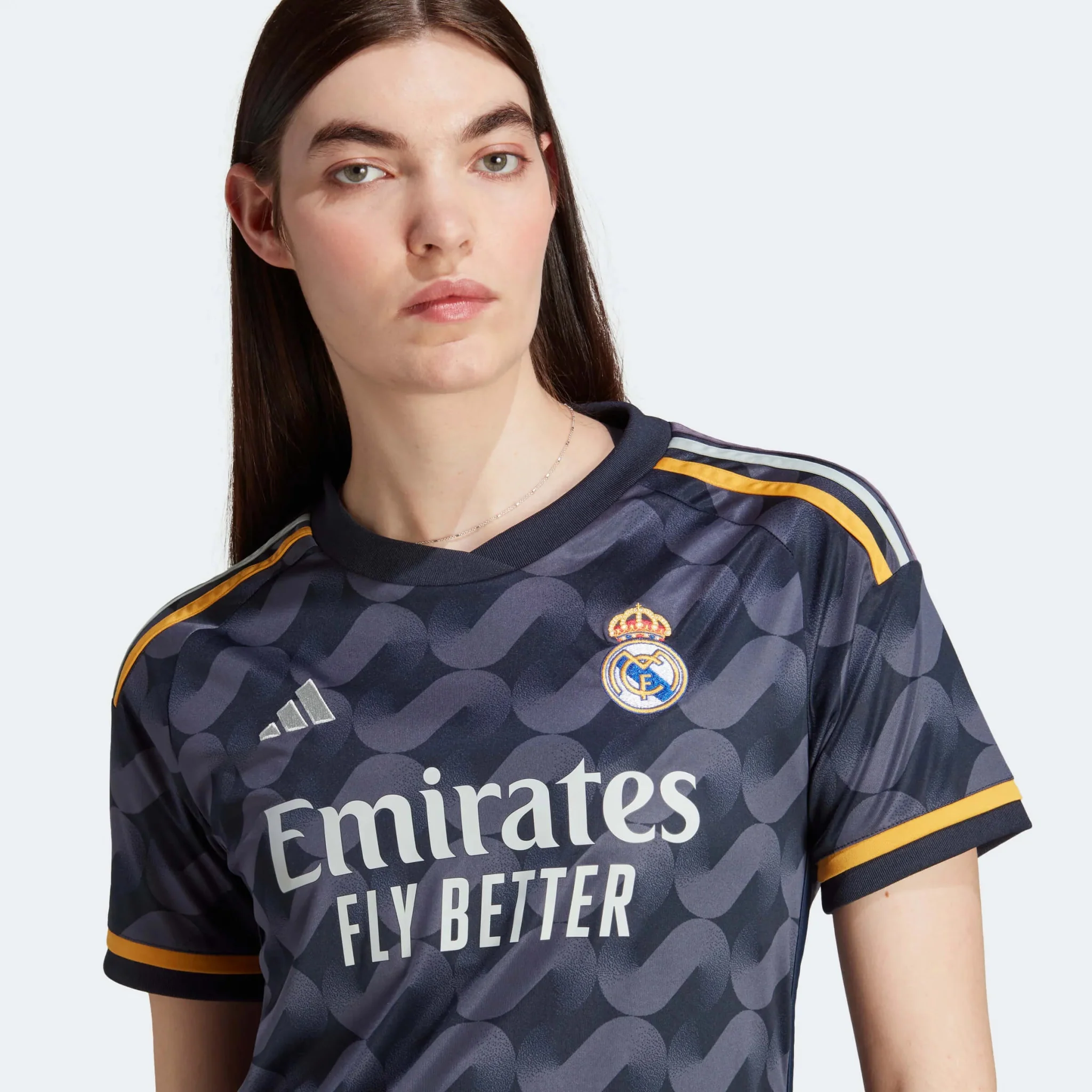 adidas 2023-24 Real Madrid Women's Away Jersey - Image 5