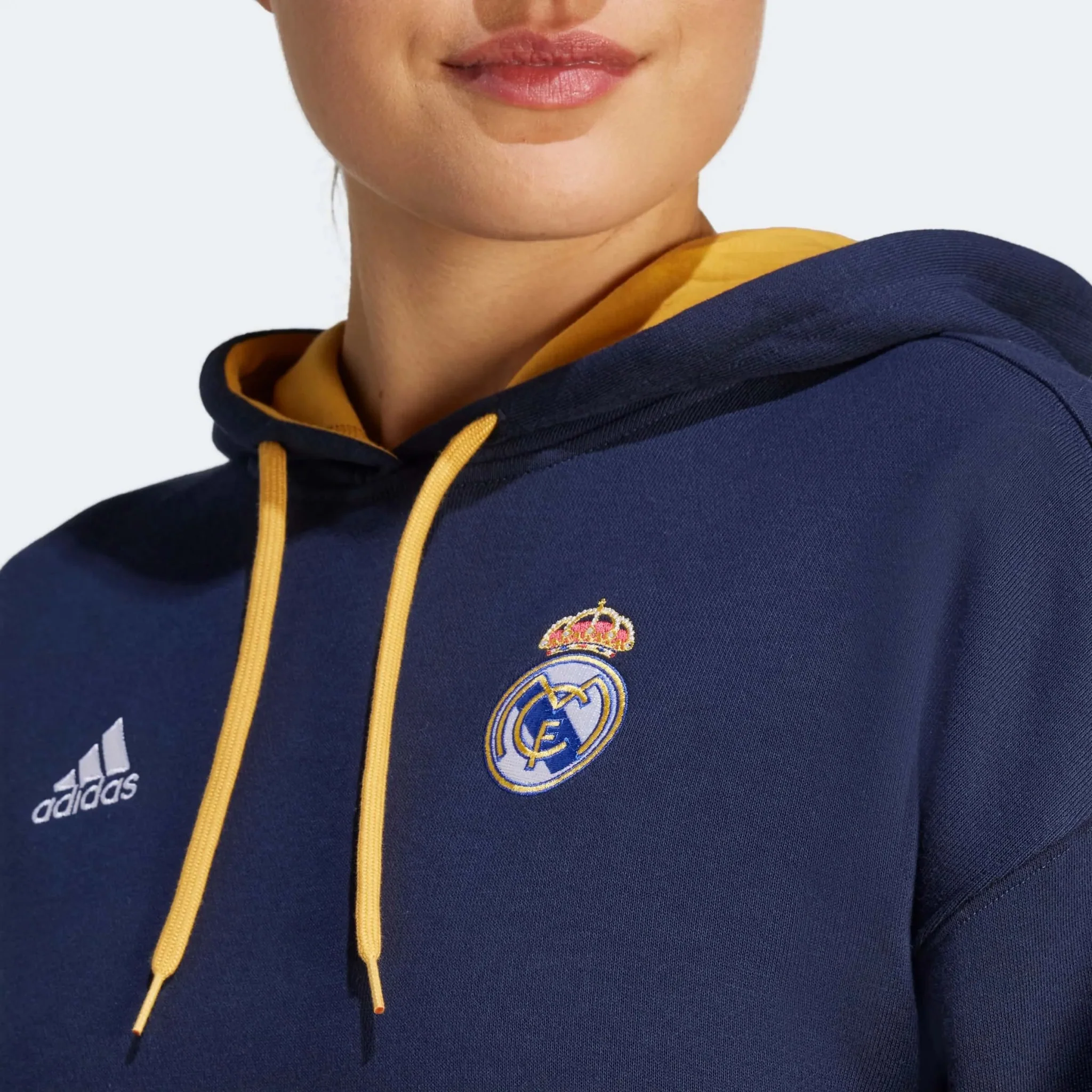 adidas 2023-24 Real Madrid Women's Hoody - Image 3