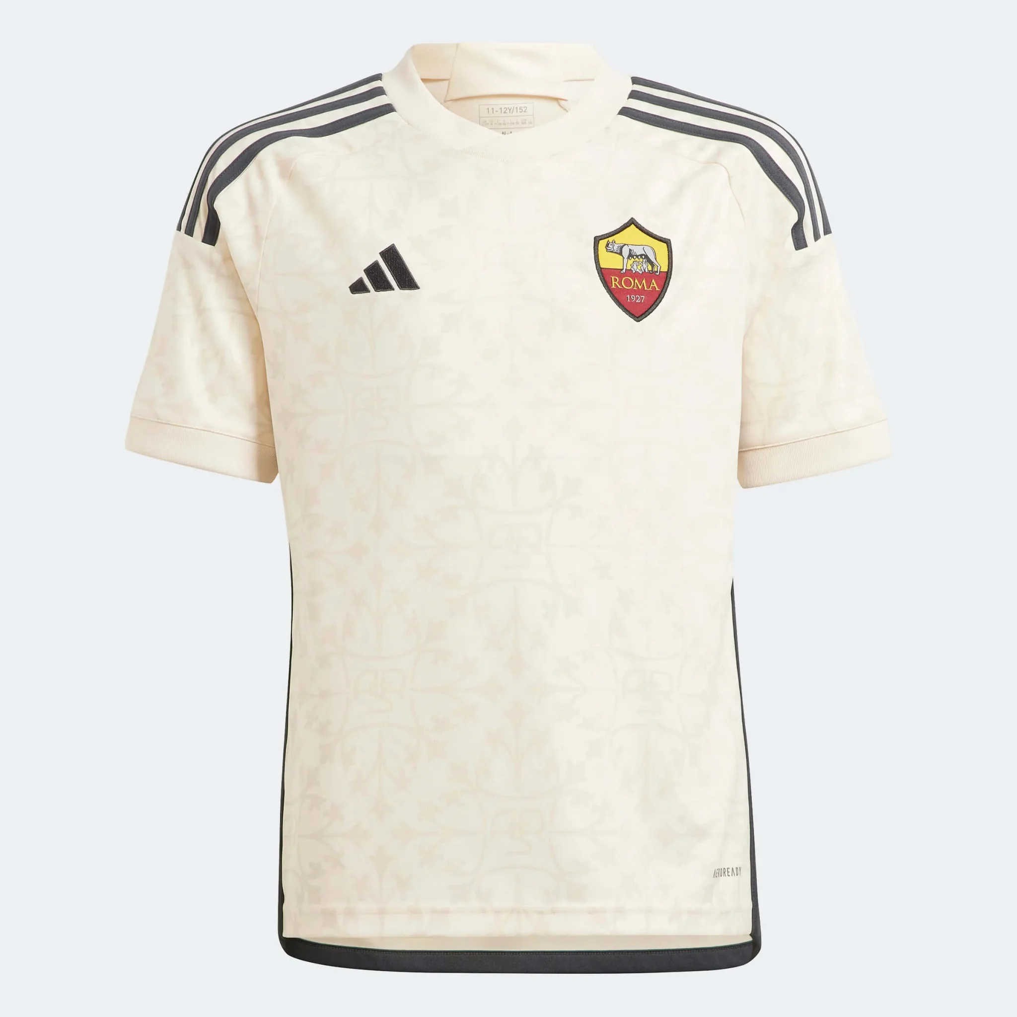 adidas 2023-24 Roma Youth Stadium Away Jersey
