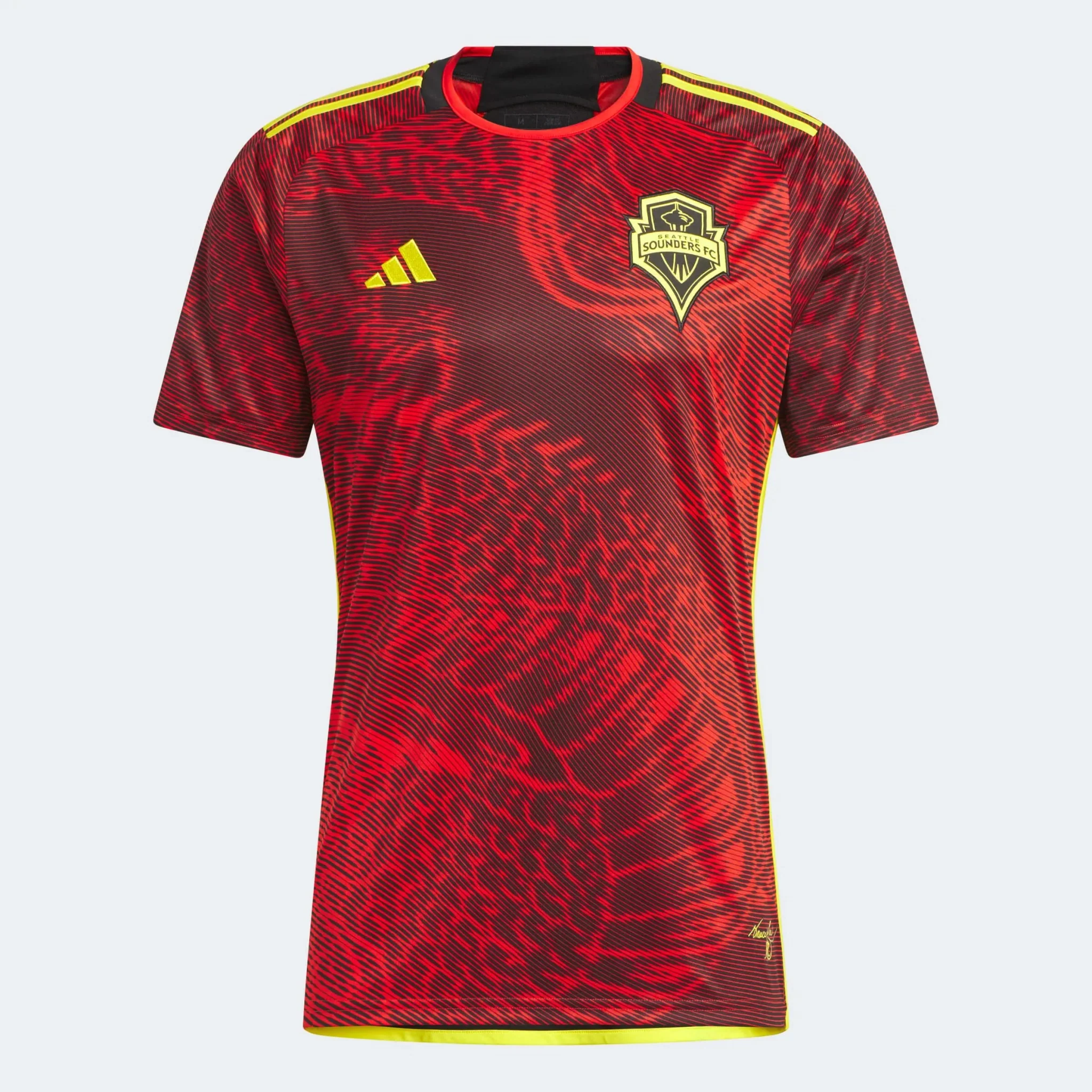 adidas 2023-24 Seattle Sounders Mens Away Jersey - Image 2