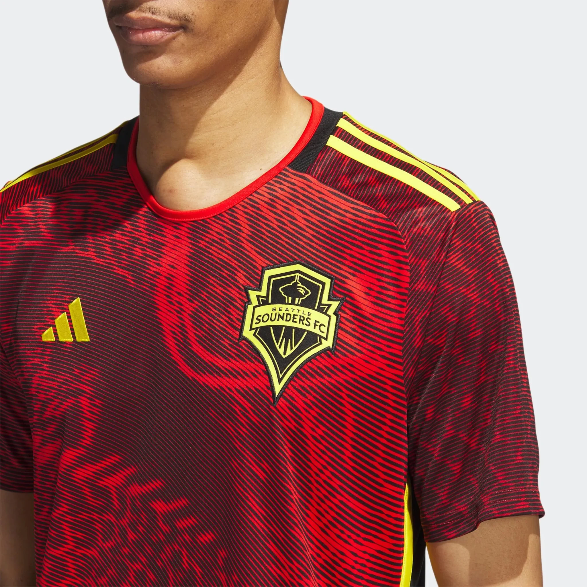 adidas 2023-24 Seattle Sounders Mens Away Jersey - Image 6