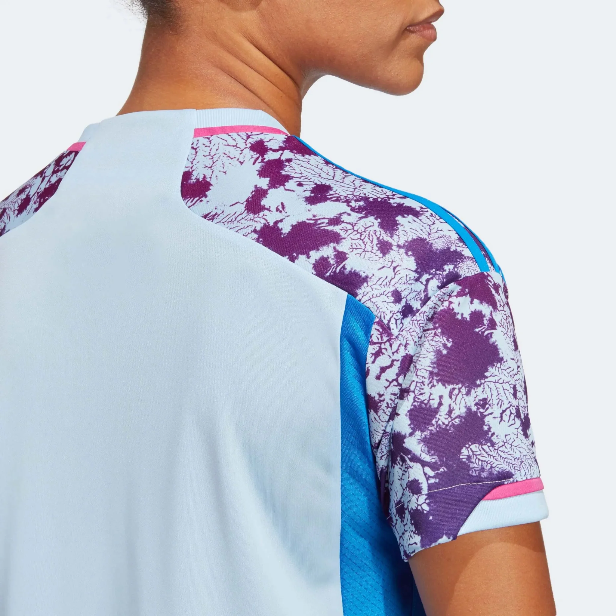 adidas 2023-24 Spain Womens Away Jersey - Glow Blue - Image 7