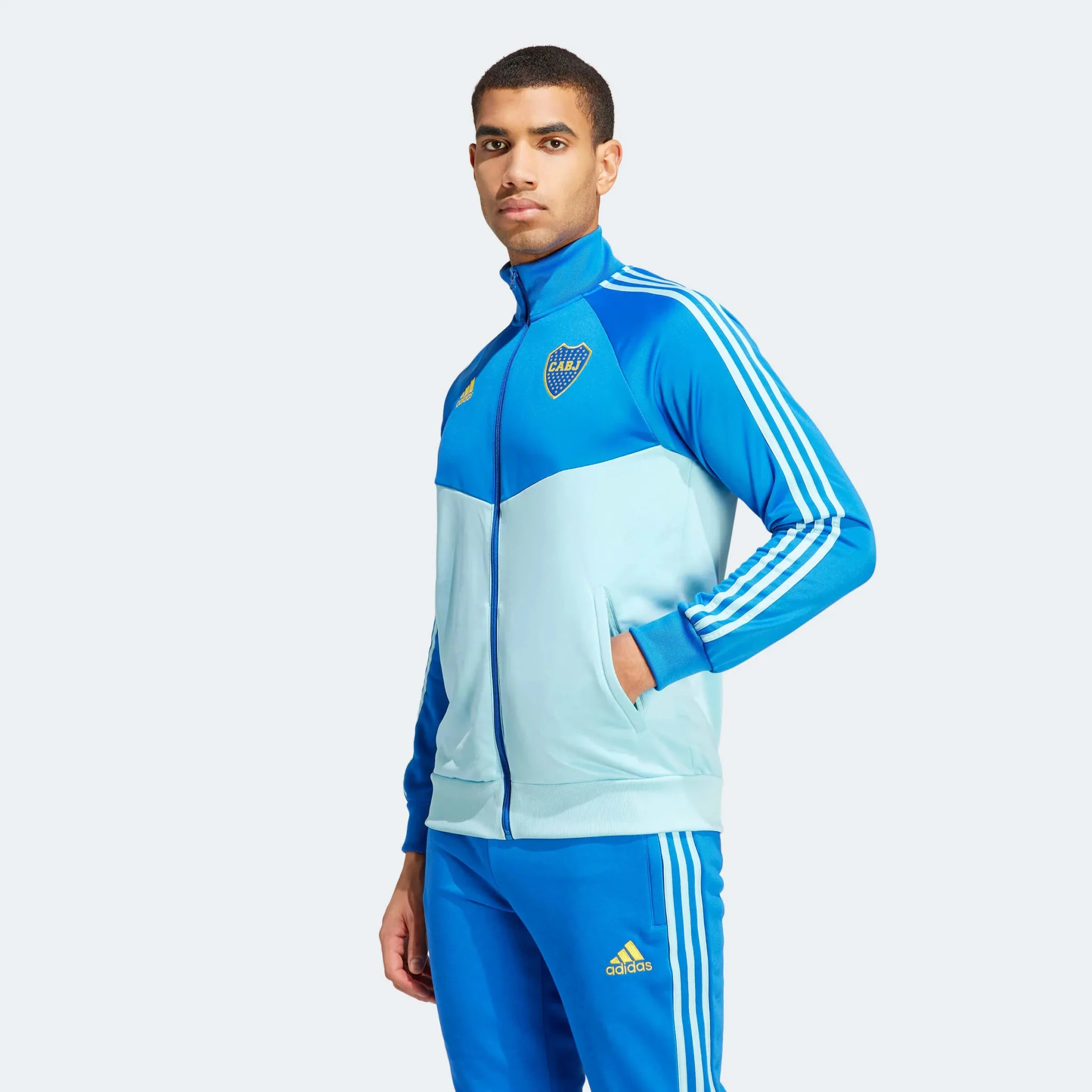 adidas 2023 Boca Juniors DNA Training Top - Blue-Light Blue - Image 2