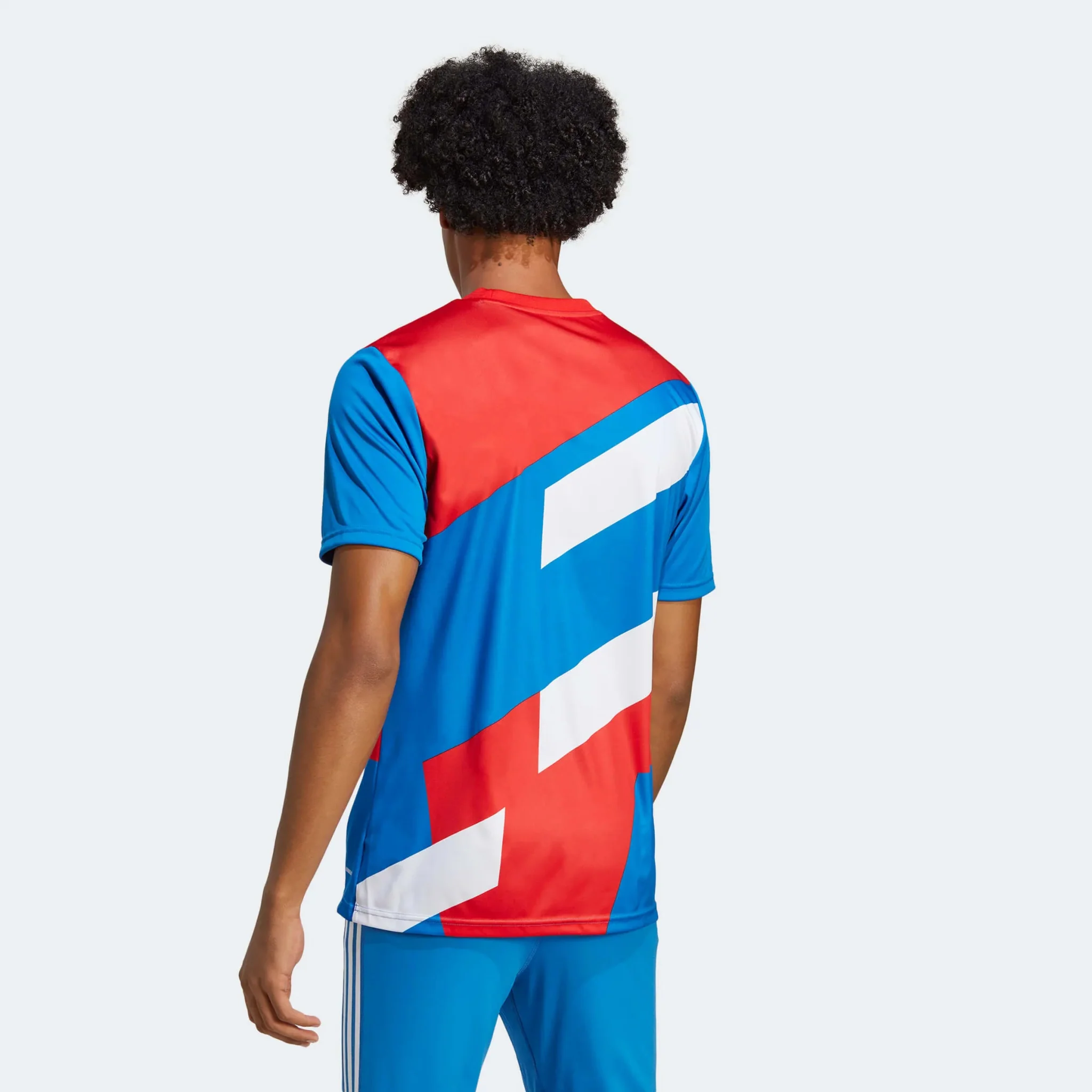 adidas 2023 FC Bayern Munich Pre-Match Jersey - Red-Bright Royal - Image 4
