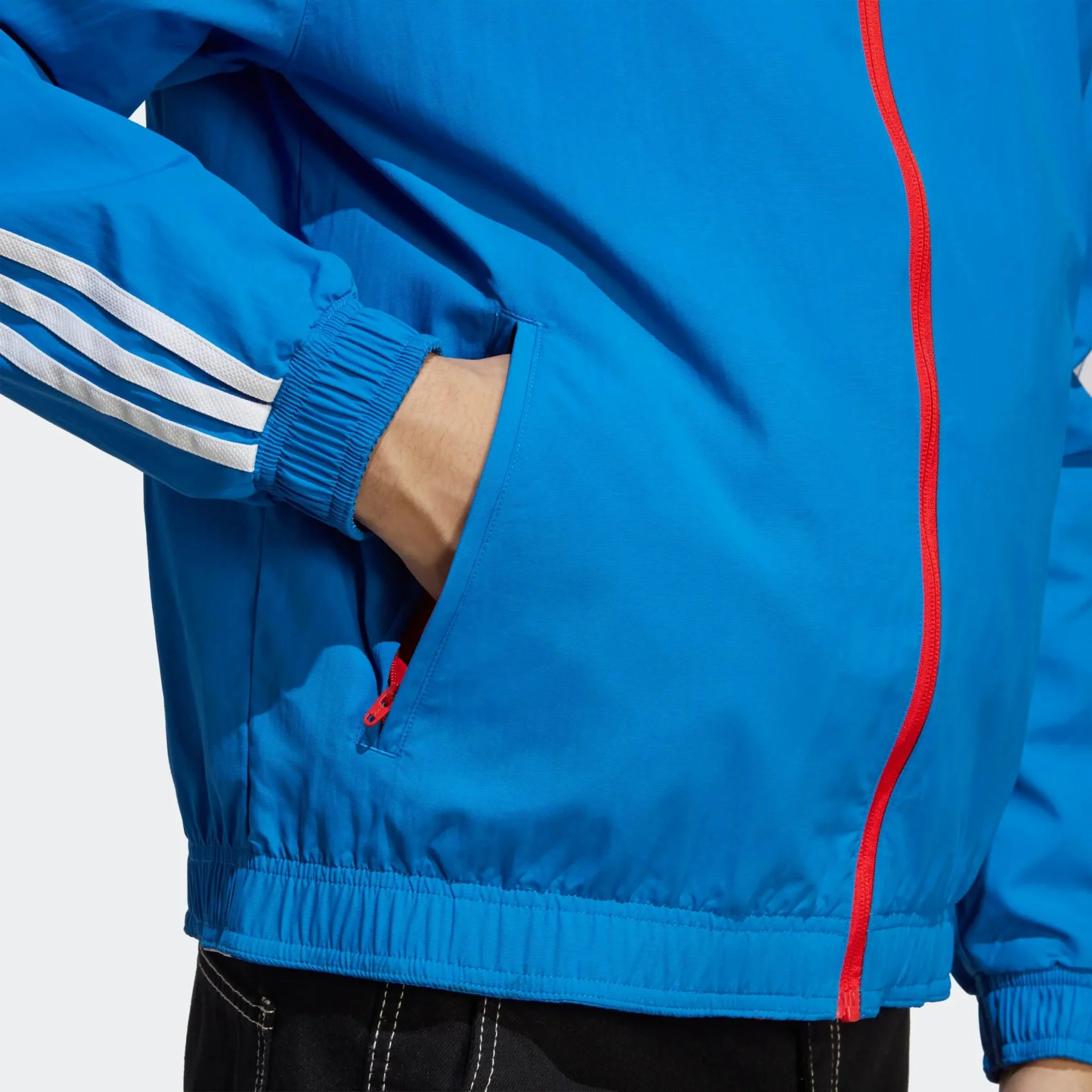adidas 2023 FC Bayern Munich Reversible Anthem Jacket - Bright Royal-Red - Image 6