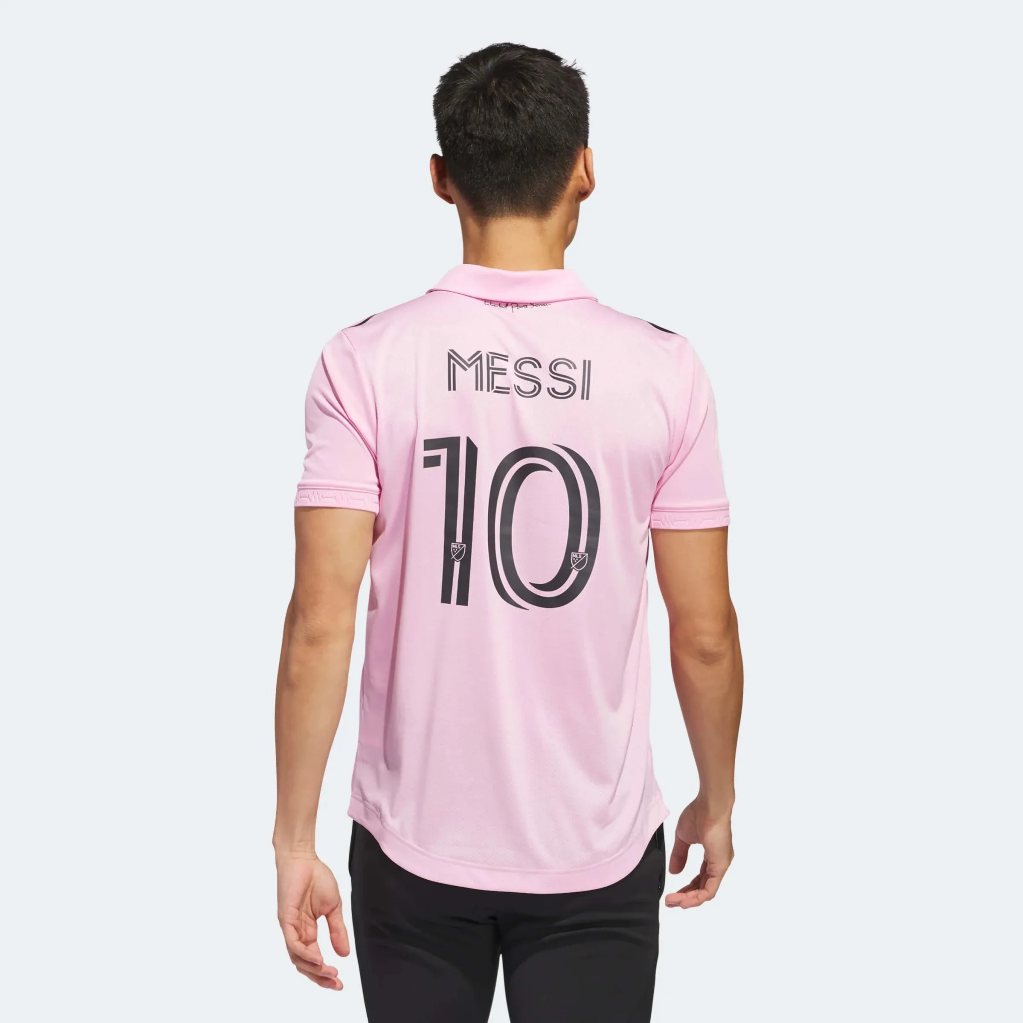 adidas 2023 Inter Miami Men's Authentic Home Messi #10 Jersey - Image 2