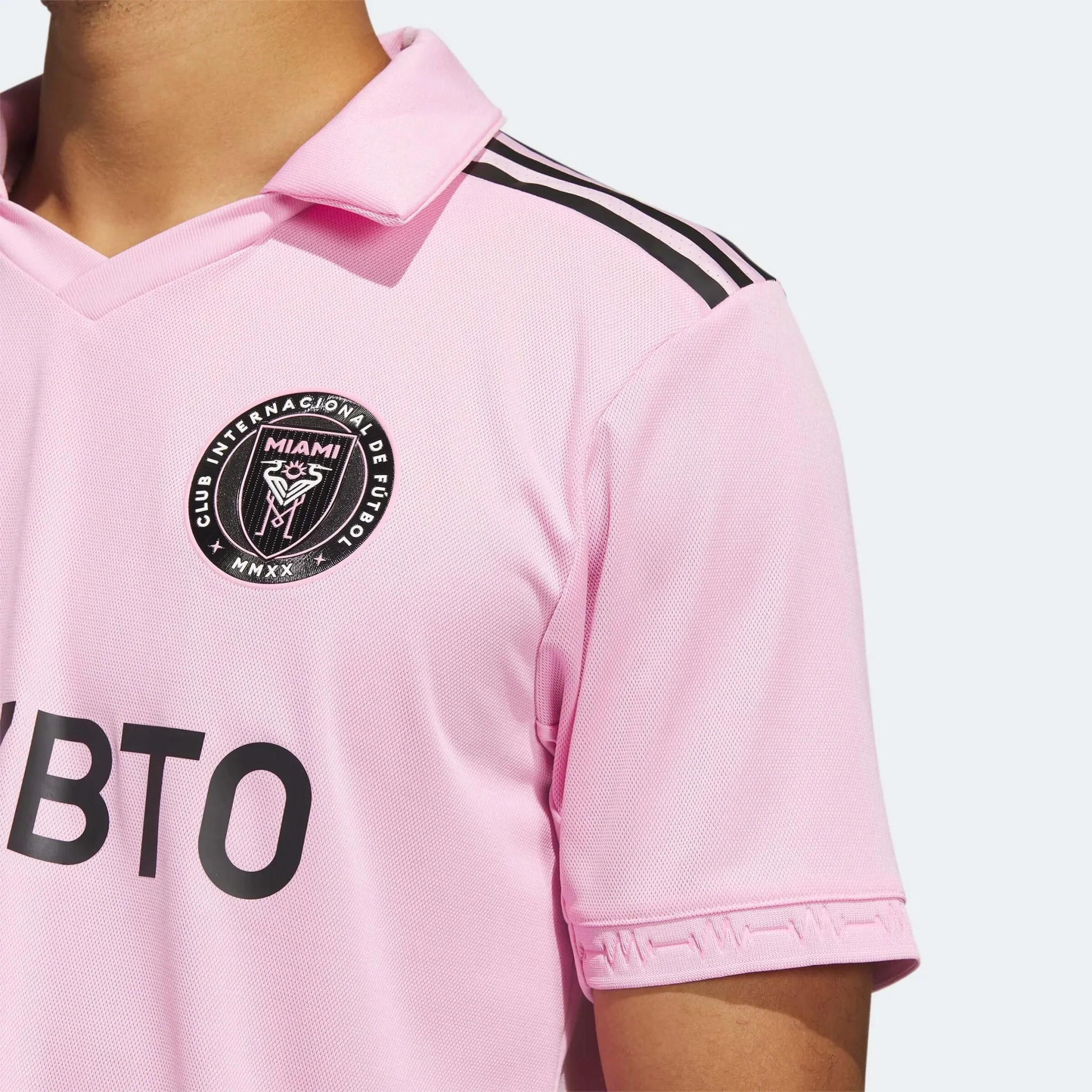 adidas 2023 Inter Miami Men's Authentic Home Messi #10 Jersey - Image 6